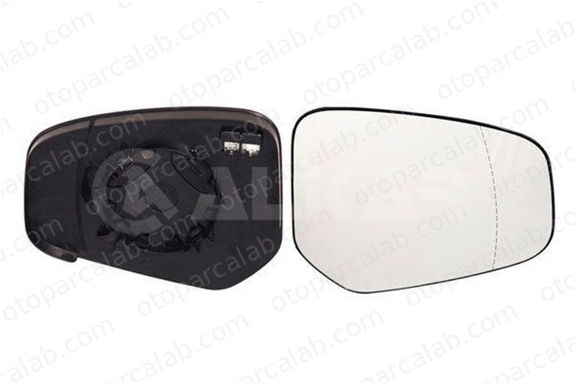 VEKA 61-19028 Ayna Camı Dış Sağ FORD TOURNEO COURIER B460 MPV TRANSIT COURIER B460 Kasa/büyük limuzin ET7617K740BA 1837867