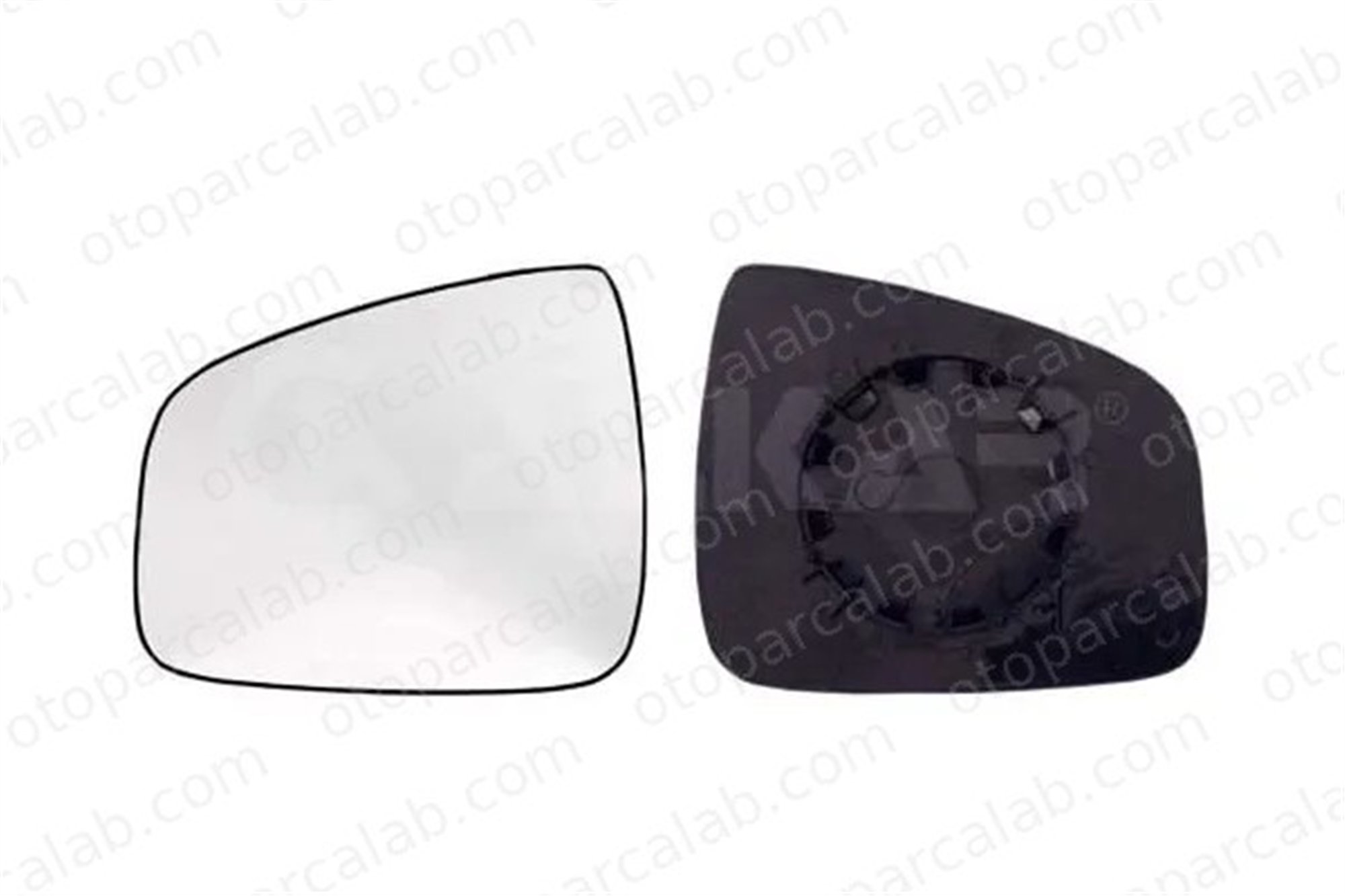 VEKA 61-47023 Ayna Camı Dış Sol DACIA DUSTER LOGAN 6001549717 6001549716