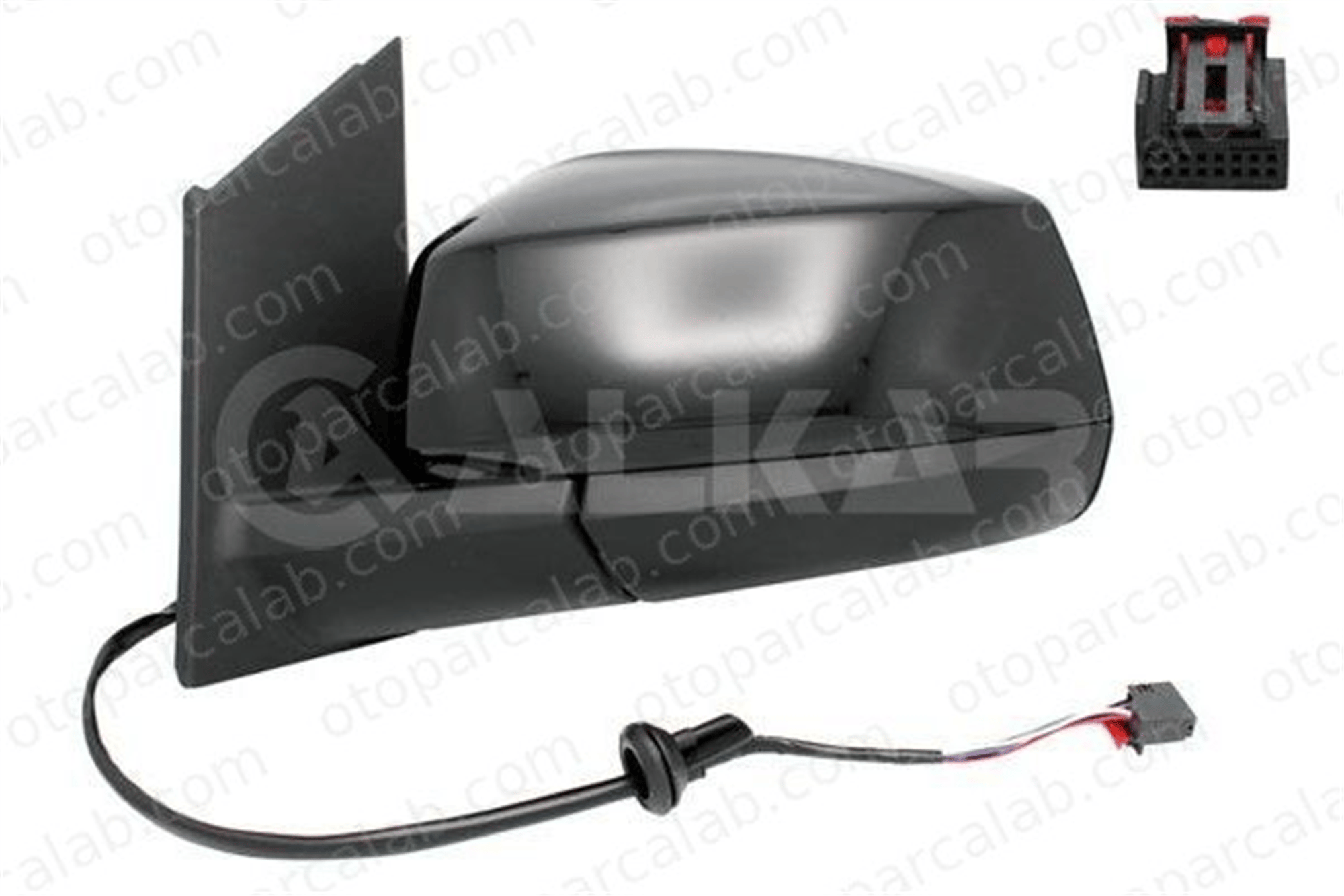 VIEWMAX 8375EBHPL Dikiz Aynası Sol VW CADDY V Kasa/büyük limuzin 2K7857407K 2556368