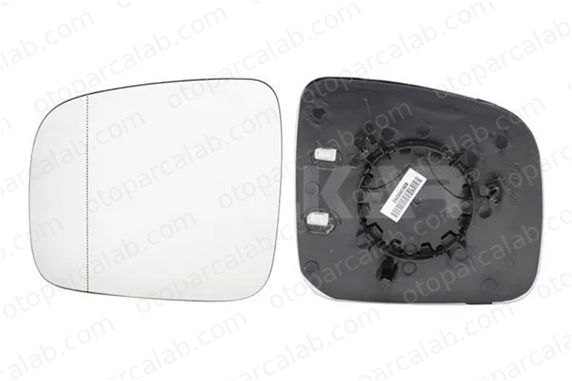 VIEWMAX VM373AGHL Ayna Camı Sol VW CADDY III Kasa/büyük limuzin CADDY III MPV 7H1857521A 7H1857521N
