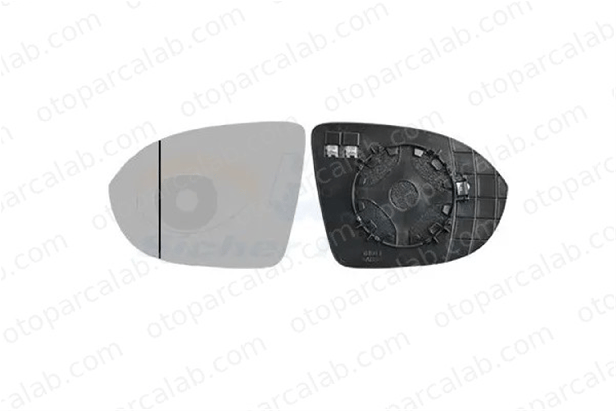 VIEWMAX VM6191AGHL Ayna Camı Dış Sol VW T-CROSS TAIGO 2G7857521