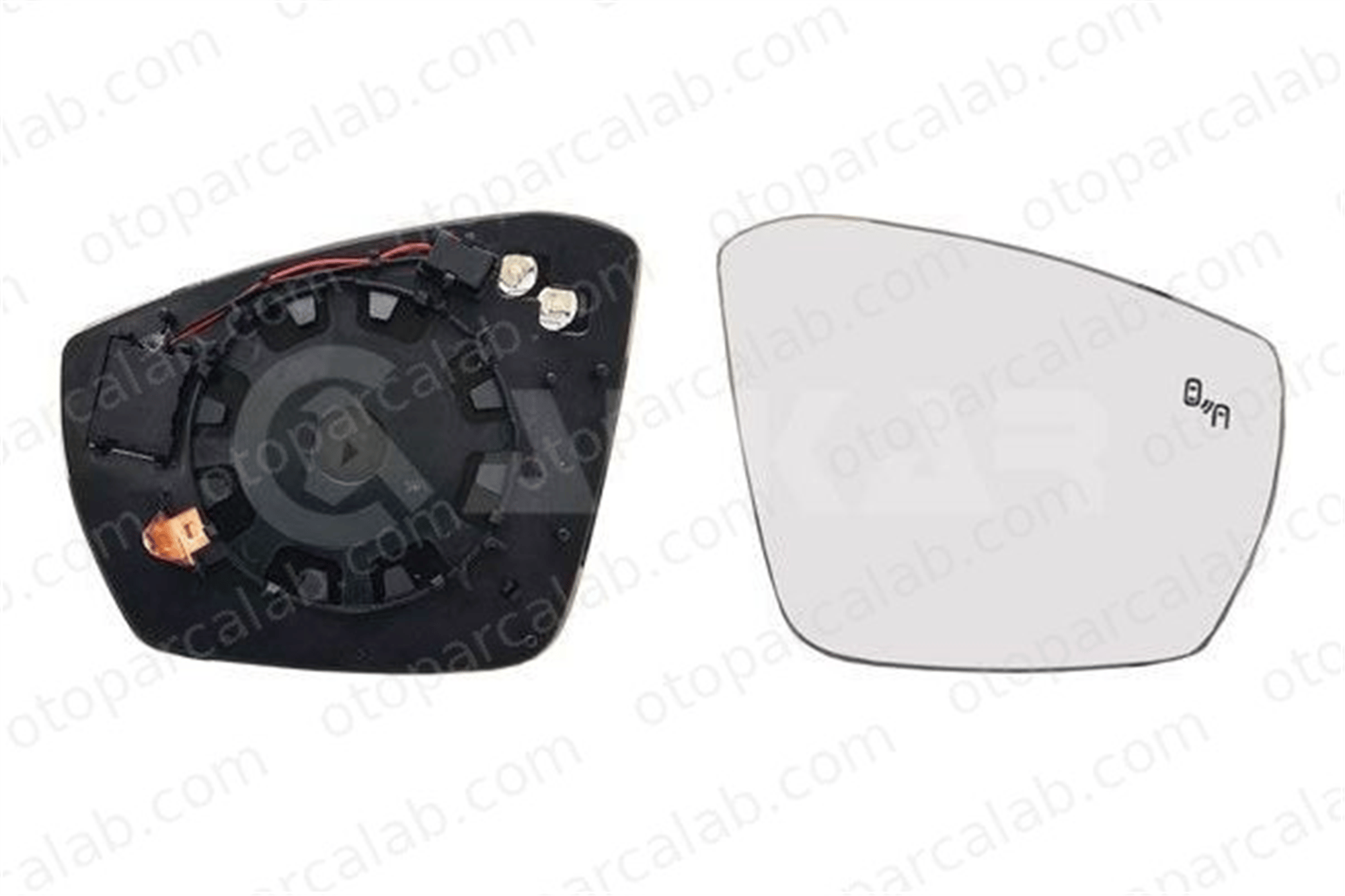 VIEWMAX VM6385GHBSR Ayna Camı Dış Sağ VW T-ROC T-ROC Cabrio 2GA857522D