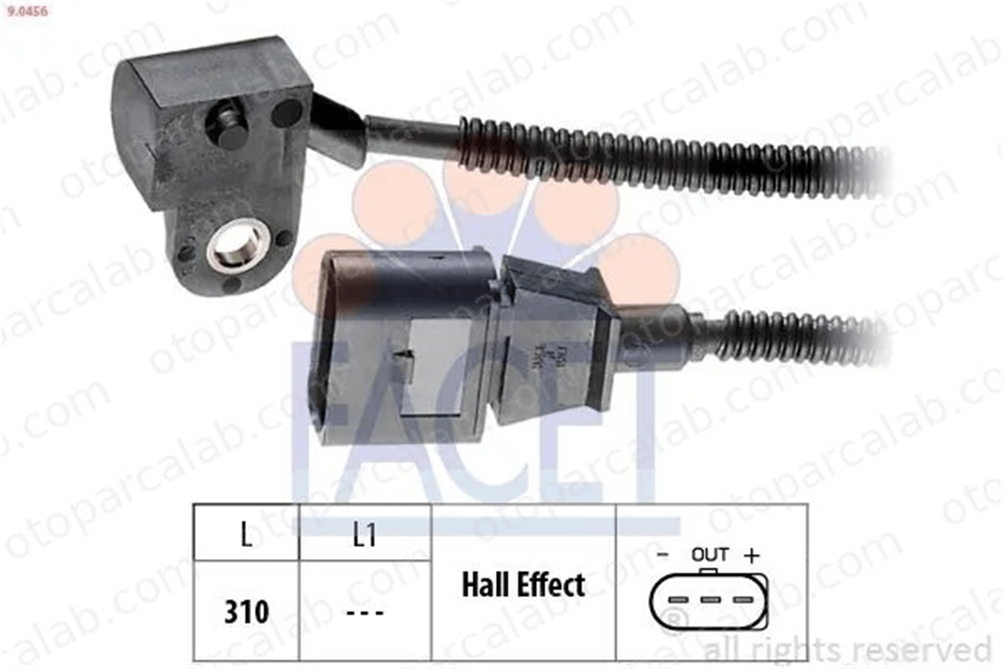 VOLKSWAGEN ORJINAL 03G957147C Eksantrik Devir Sensörü AUDI A3 A4 B7 3G957147C 3G957147A