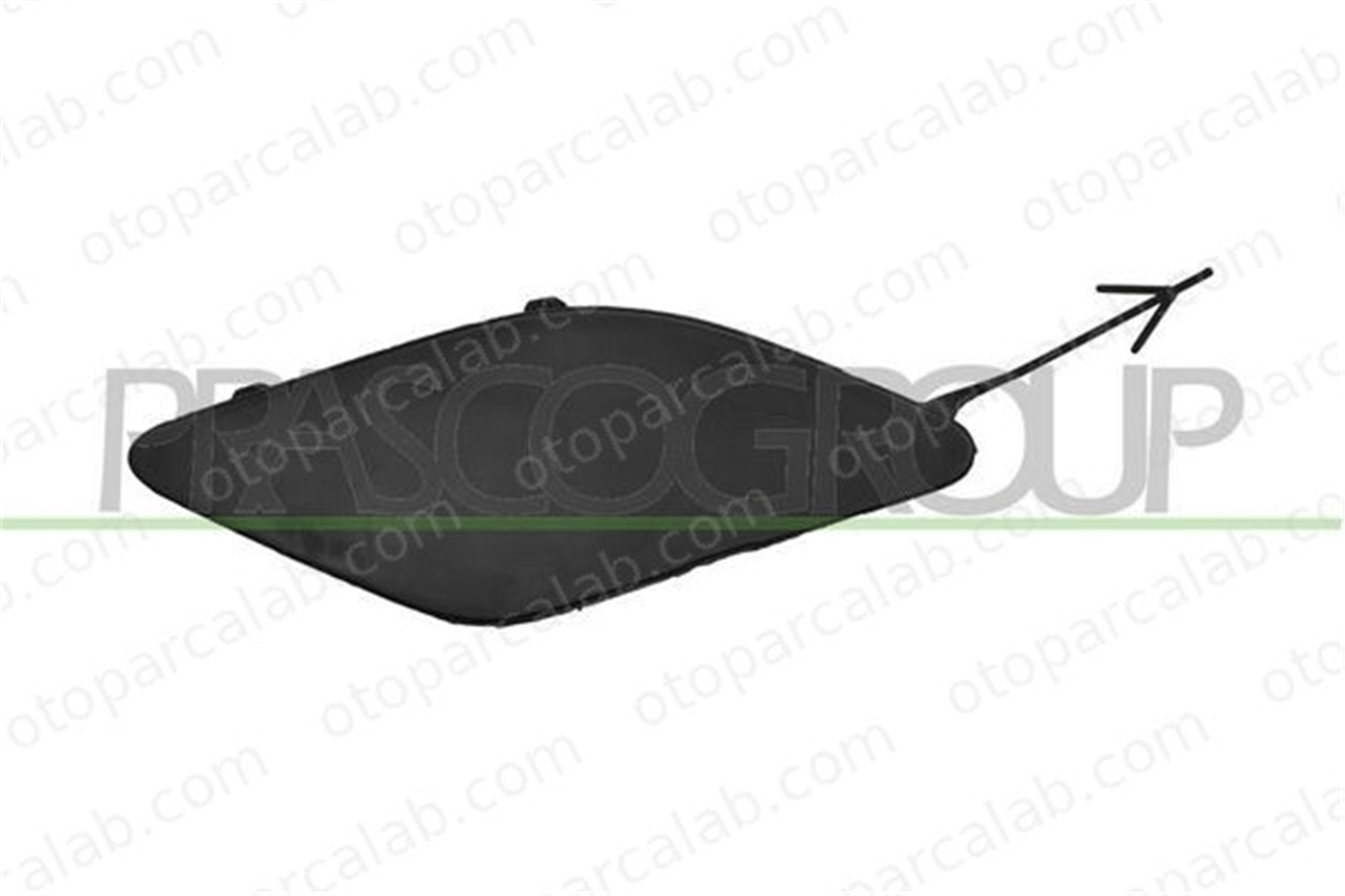 VORTEX V2607475 Tampon Çeki Demir Kapağı Arka OPEL INSIGNIA B Grand Sport 13487419