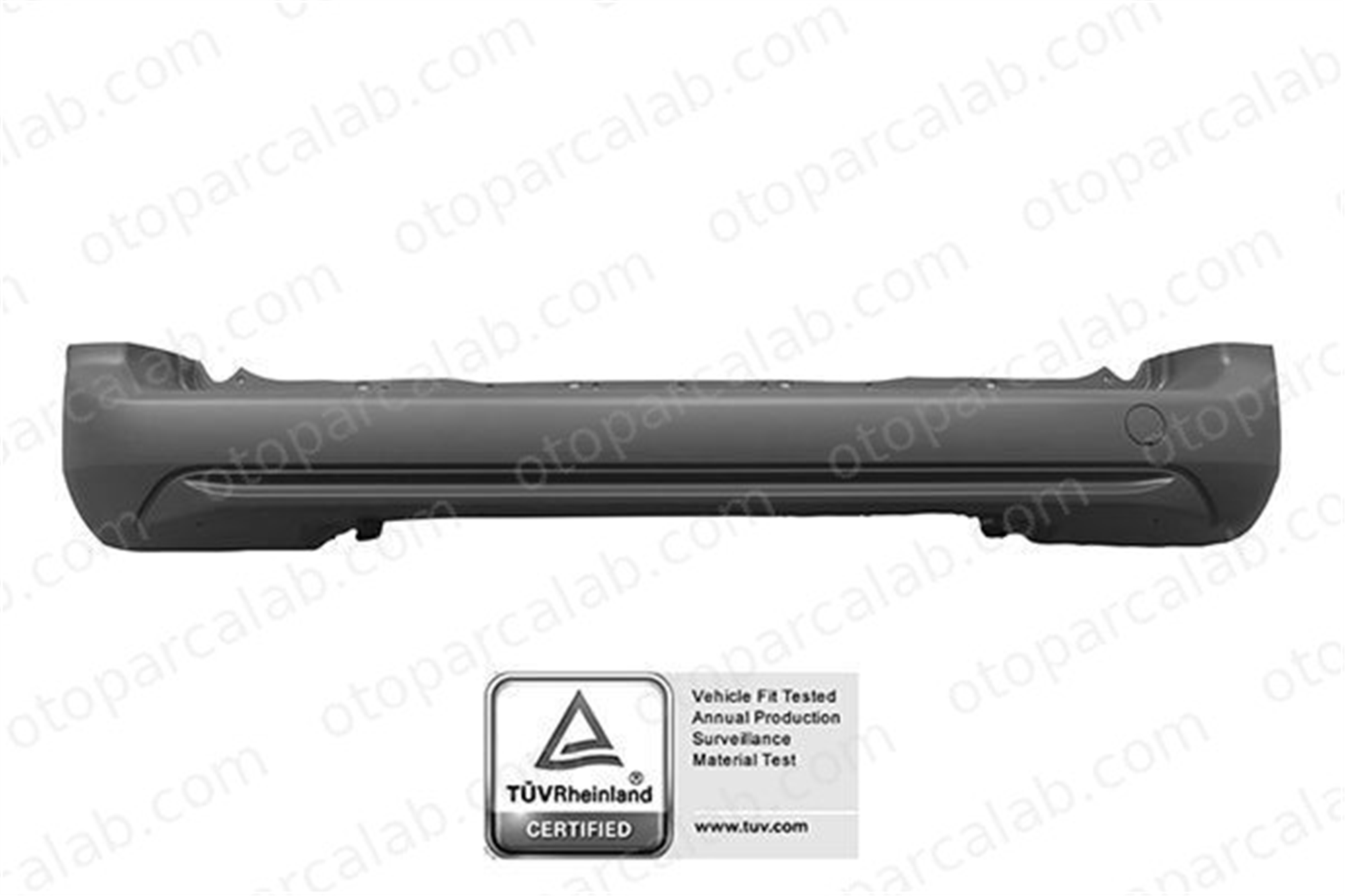 VORTEX V2808427 Tampon Arka OPEL COMBO Kasa/büyük limuzin PEUGEOT PARTNER Kasa/büyük limuzin 1633557680 39165983