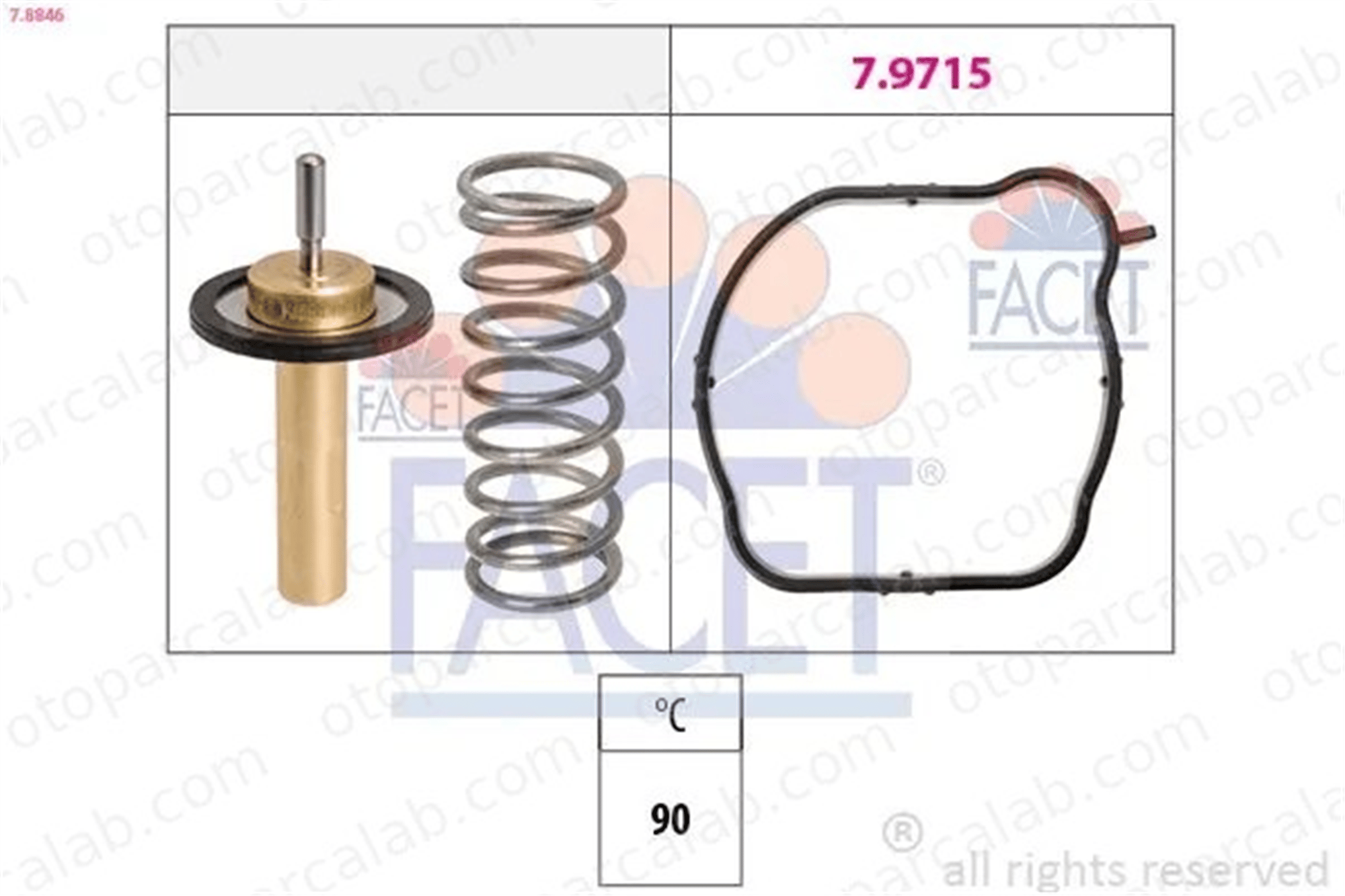 WAHLER 410765.90D Termostat VOLVO V60 I S60 II 31293556