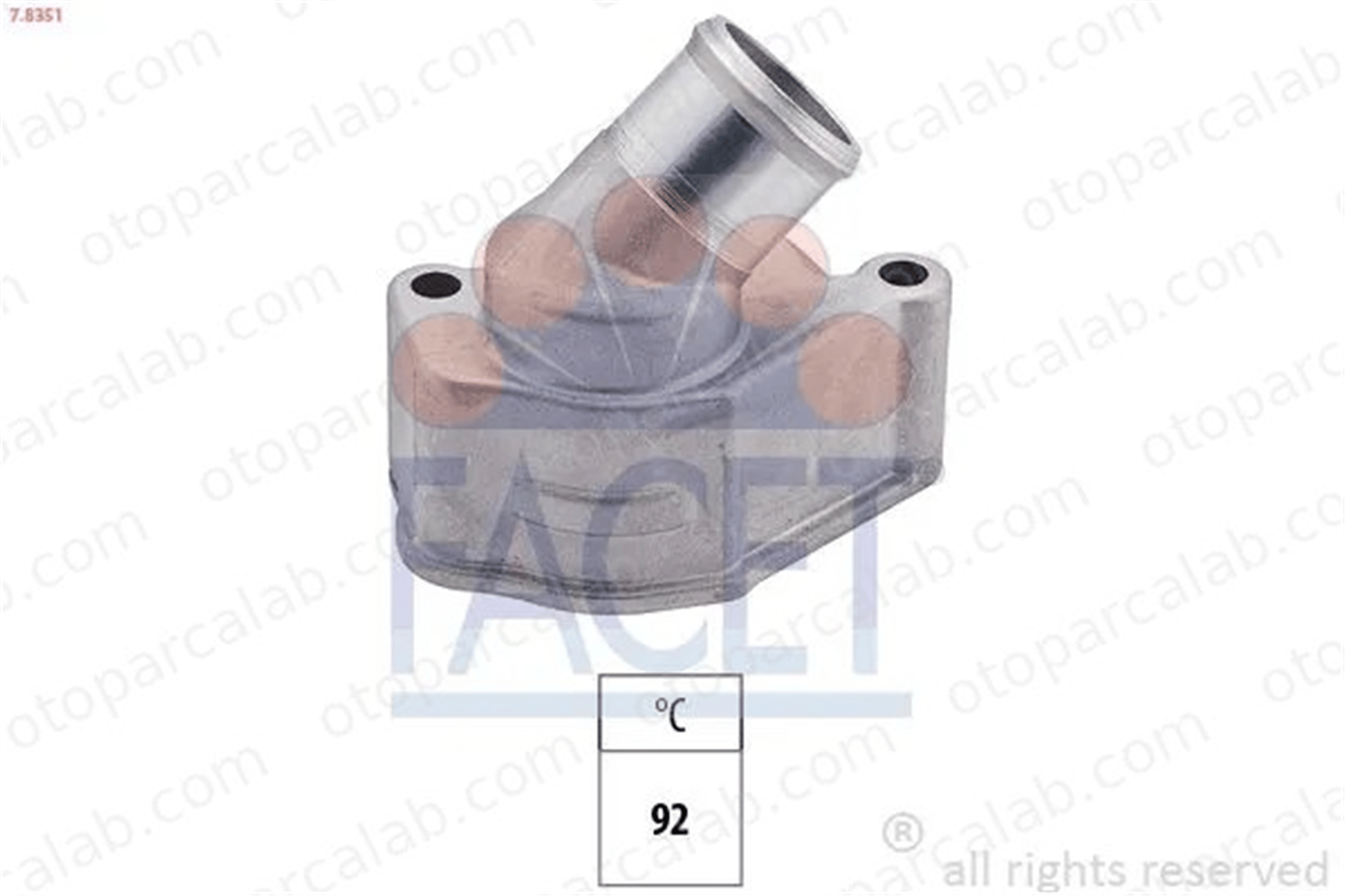 WAHLER 4177.92D Termostat 92 °C OPEL ASTRA F ASTRA F Station wagon 1338068 1338478