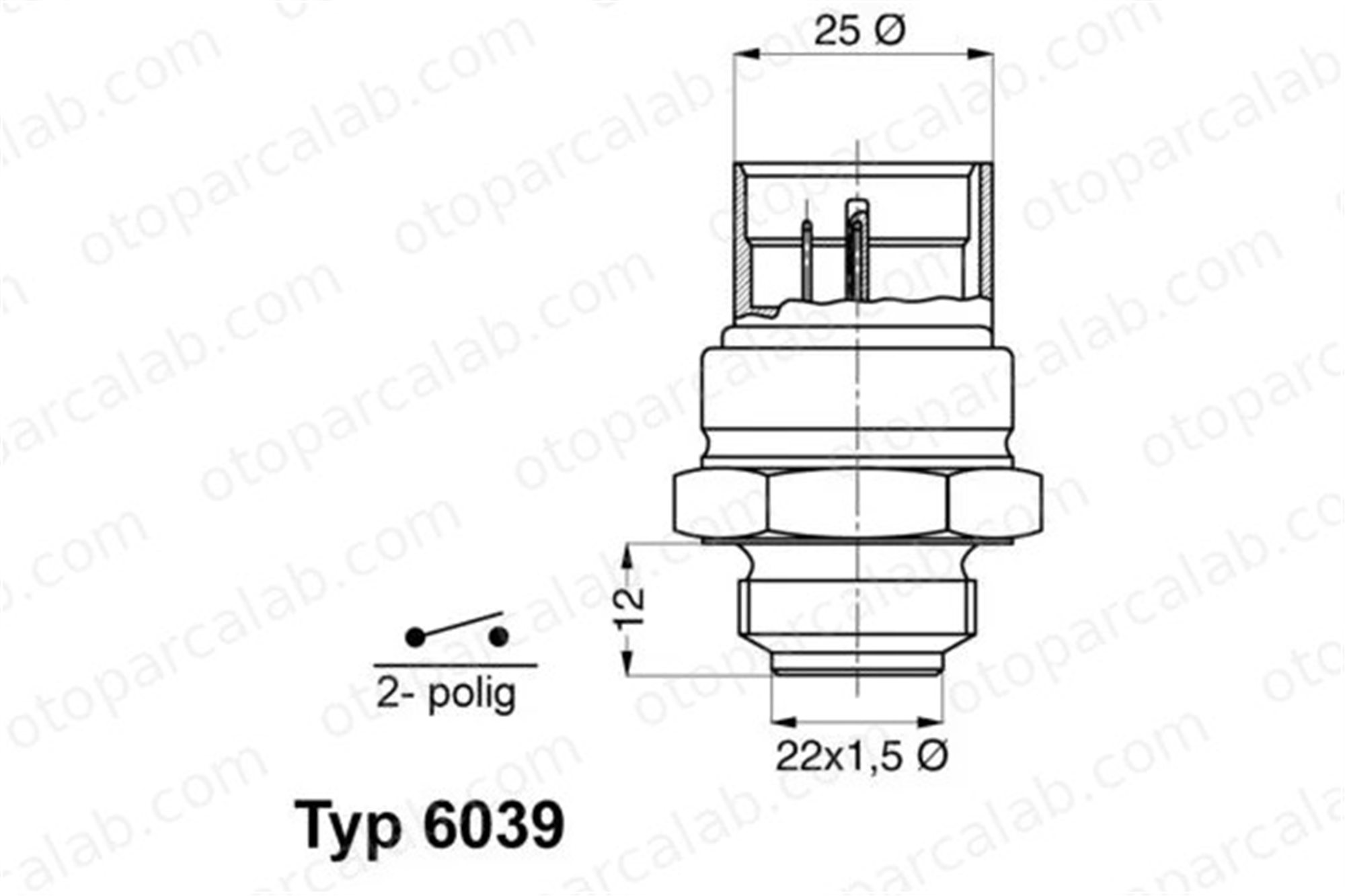 WAHLER 6039.95D Fan Müşürü VW GOLF III GOLF IV 867959481 3729594811