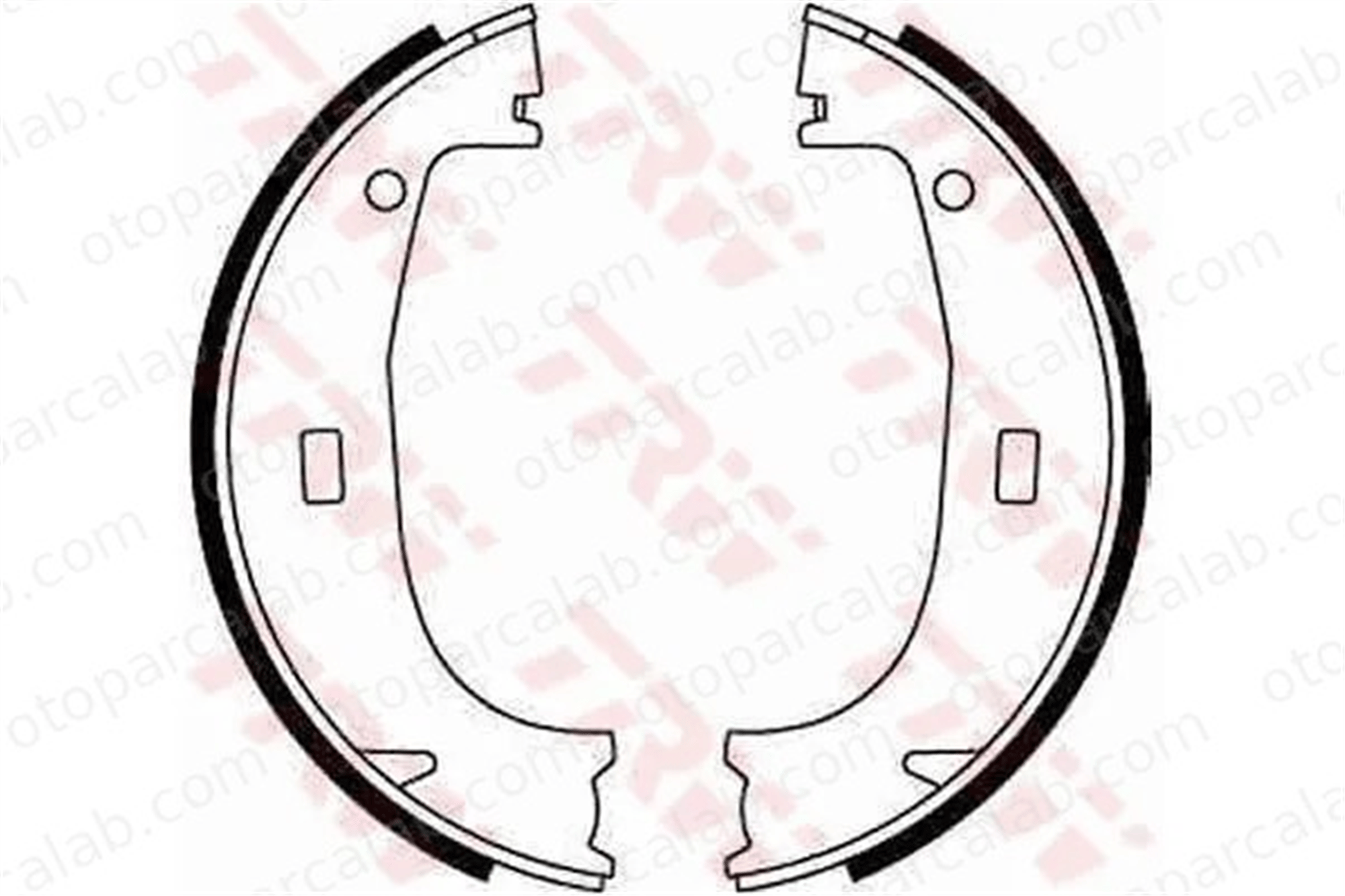 WALBURG WBS1002 Fren Pabuçlu Balata Arka BMW 3 Z3 Roadster 1160729 1160924