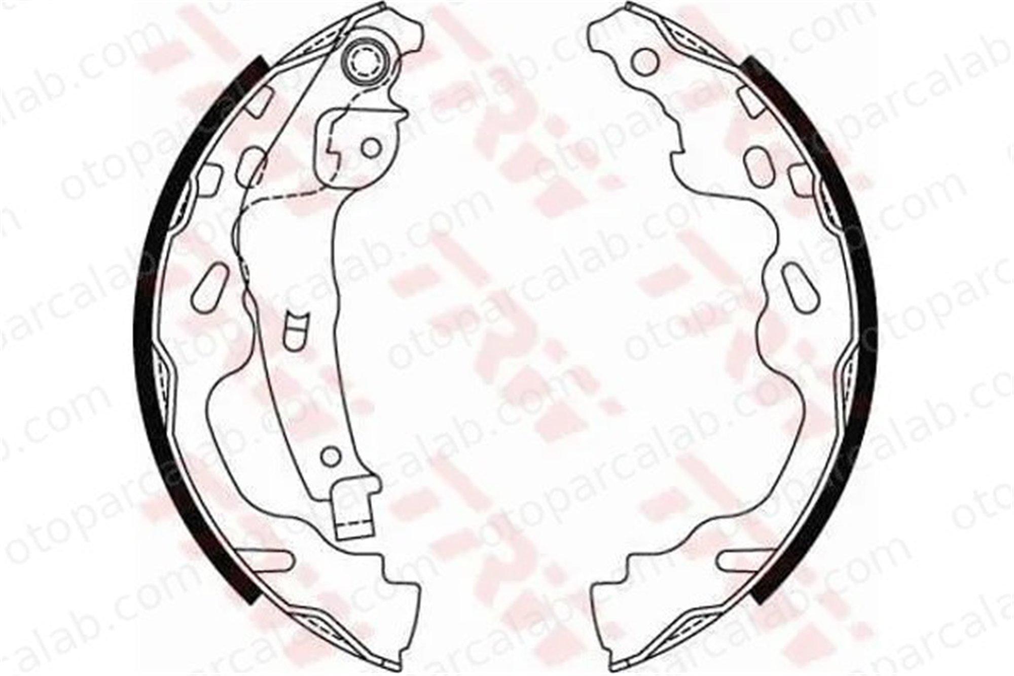 WALBURG WBS1116 Fren Pabuçlu Balata Arka OPEL AGILA SUZUKI SWIFT III 4241N2 4708598