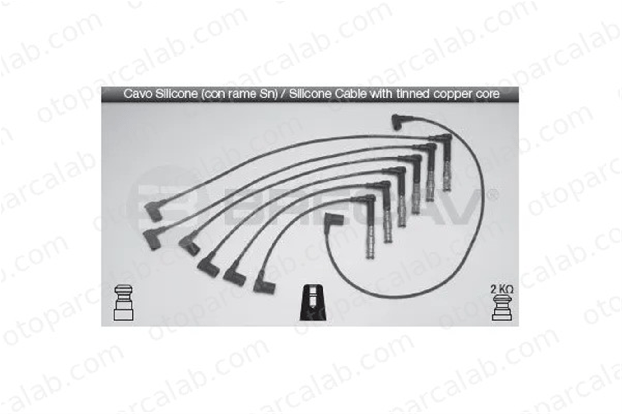 WENDERPARTS MA0300890597 Buji Kablosu MERCEDES-BENZ 124 Cabrio 124 Coupe 986356314 B314ZEF597