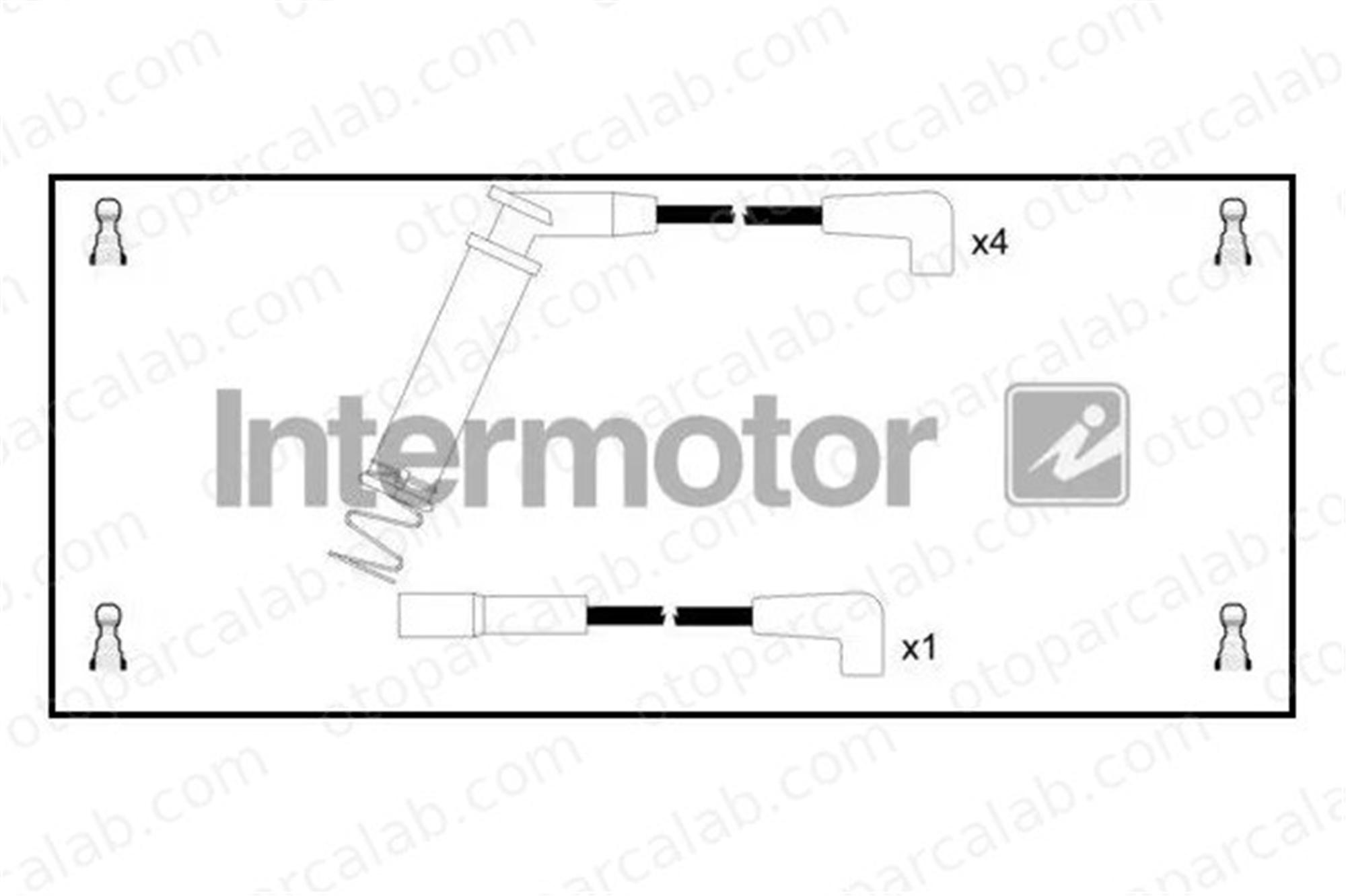 WORG OP-52P Buji Kablosu OPEL KADETT E KADETT E Cabrio 1612554 90443688