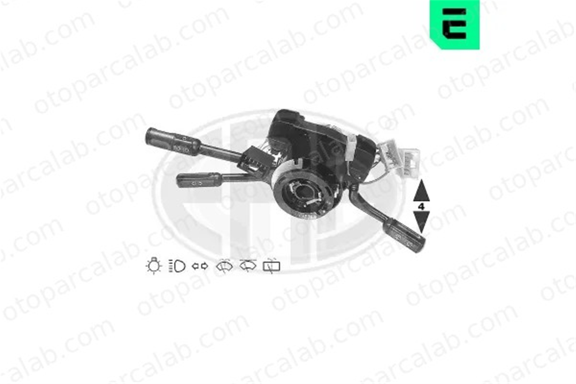YASID 186 05 590 Sinyal Kumanda Kolu FIAT UNO 712159080