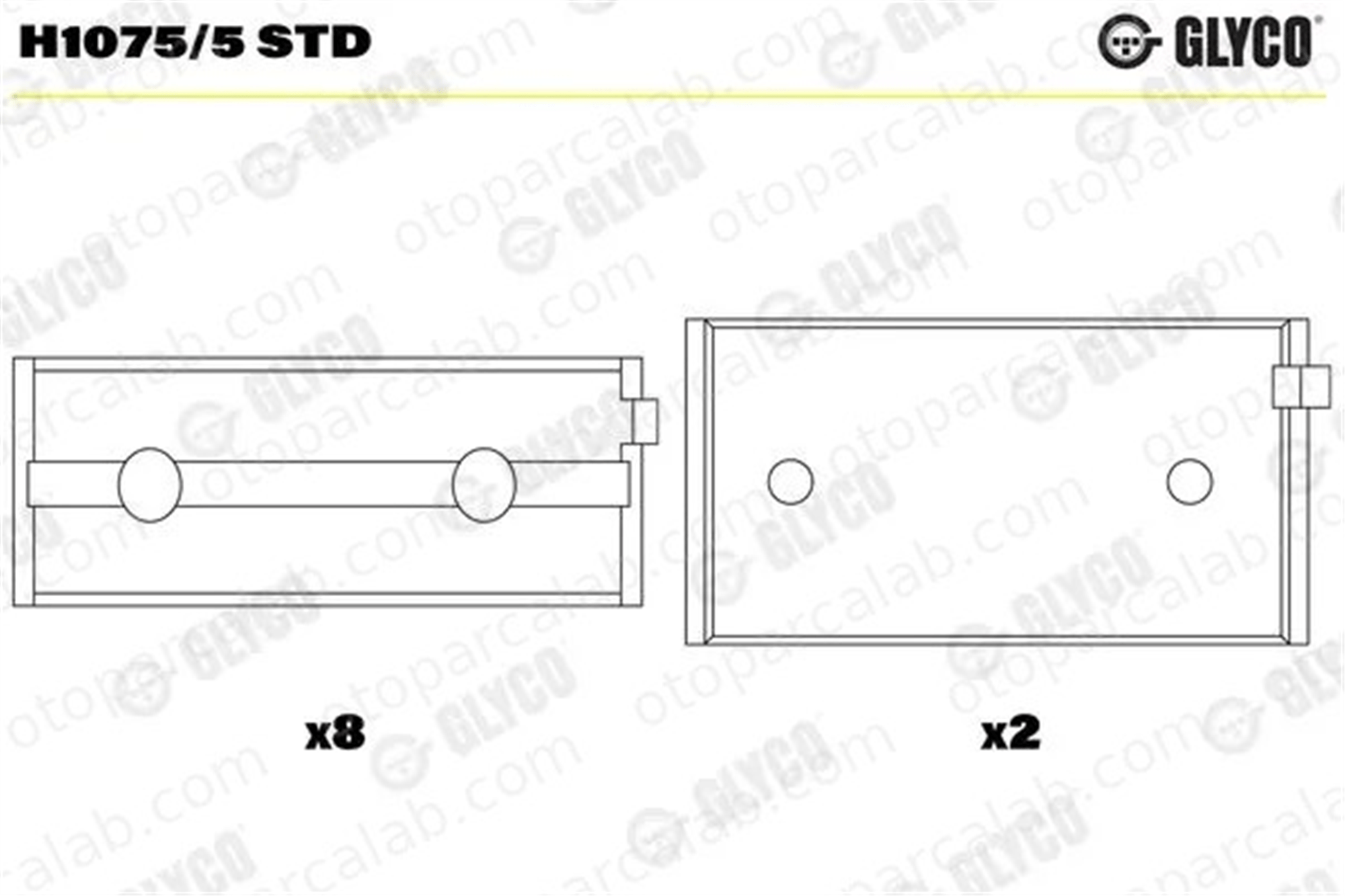 YENMAK 21-M0067-STD Ana Yatak (STD) FIAT UNO TEMPRA S.W. 5888227