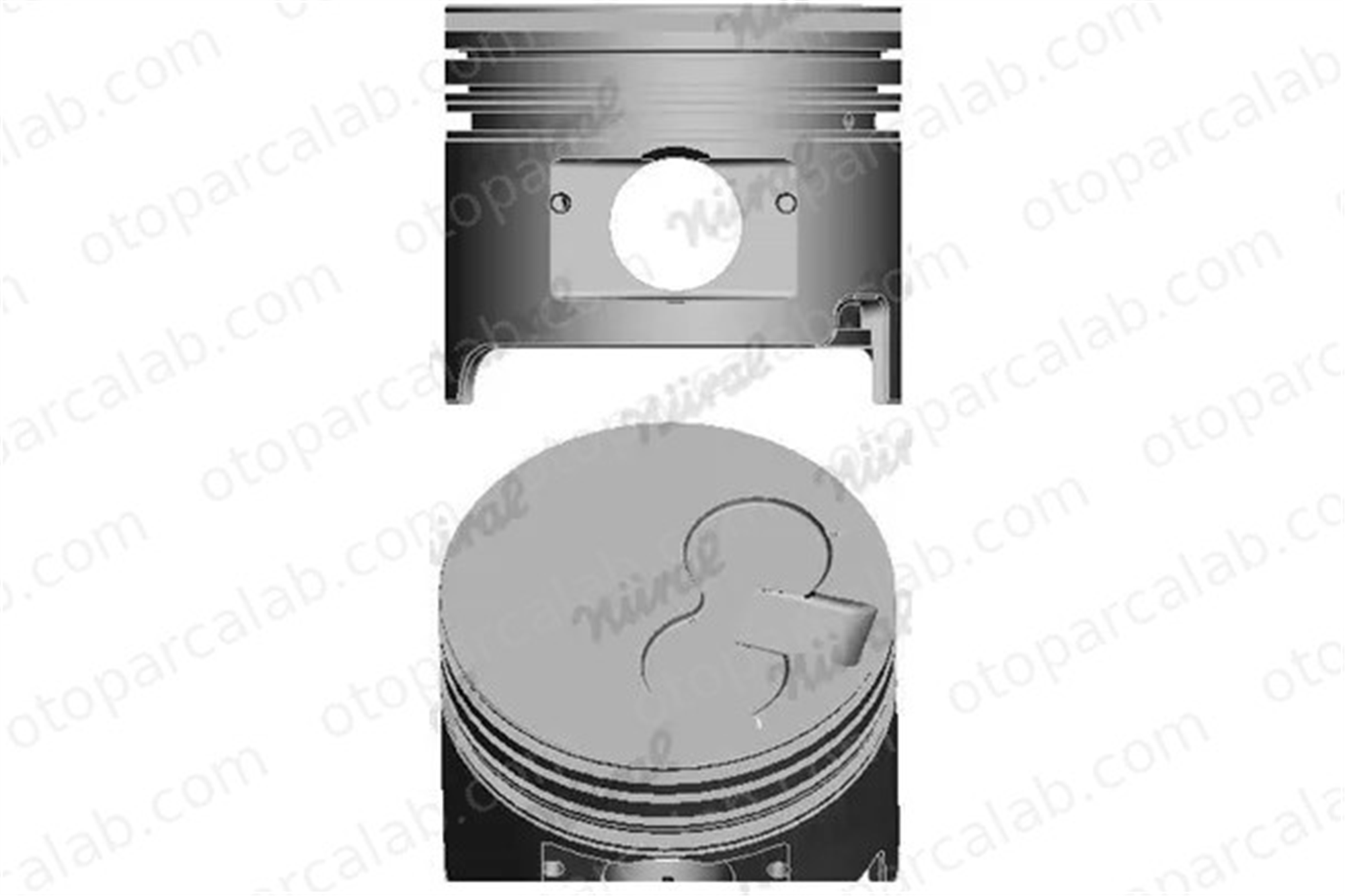 YENMAK 39-03992-000 Piston (92.00MM-STD) TOYOTA HILUX V Pick-up HIACE IV Minibüs/Otobüs 3903992000 1310154070