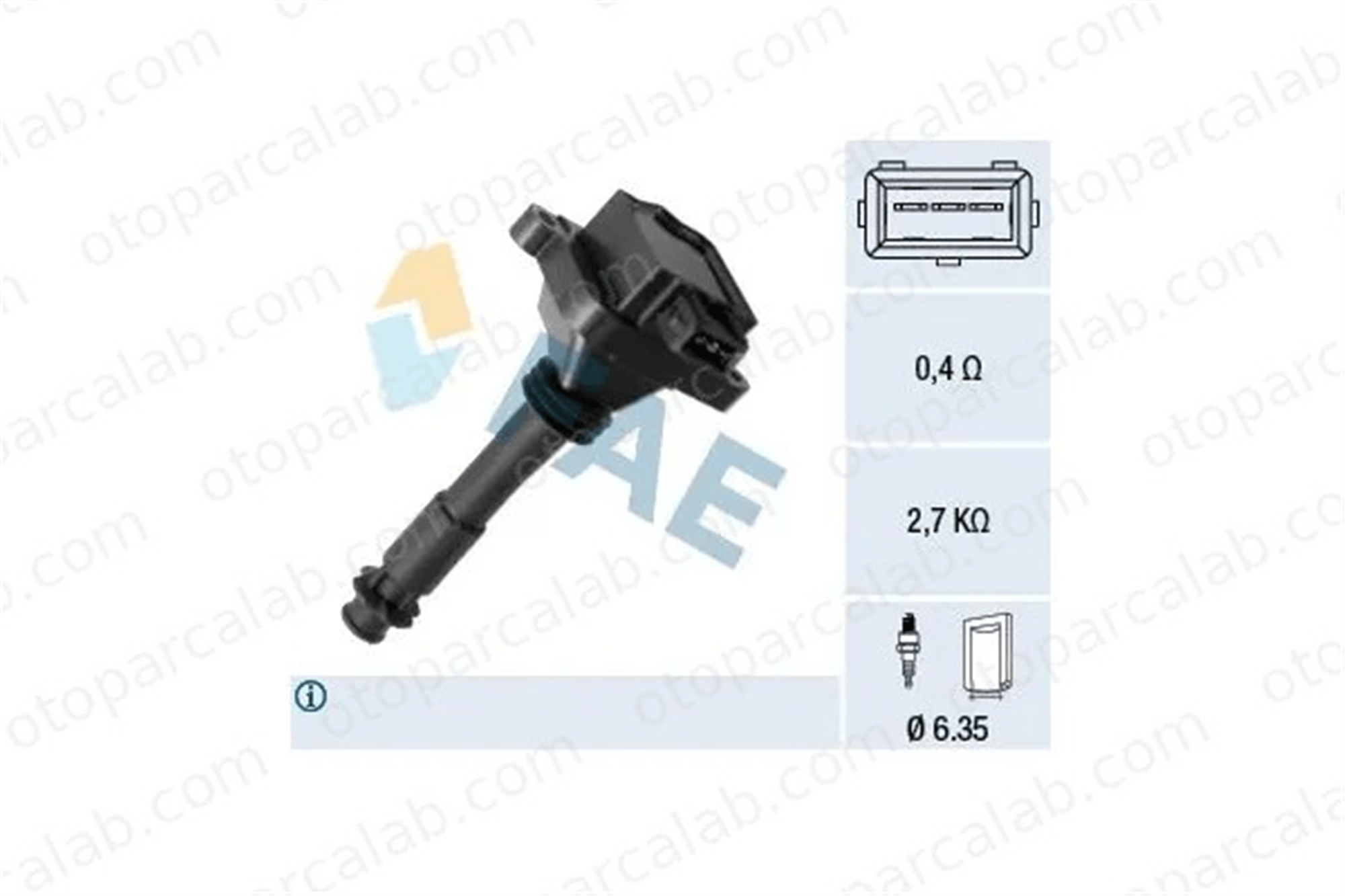 ZEGEN ZIC1066 Ateşleme Bobini LANCIA KAPPA KAPPA SW 46403328 133865