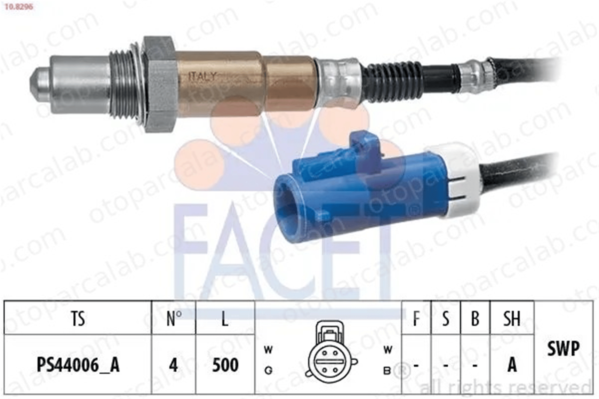 ZEGEN ZLS1070 Oksijen (Lambda) Sensörü FORD FOCUS III Turnier FOCUS III 1306213 1322706
