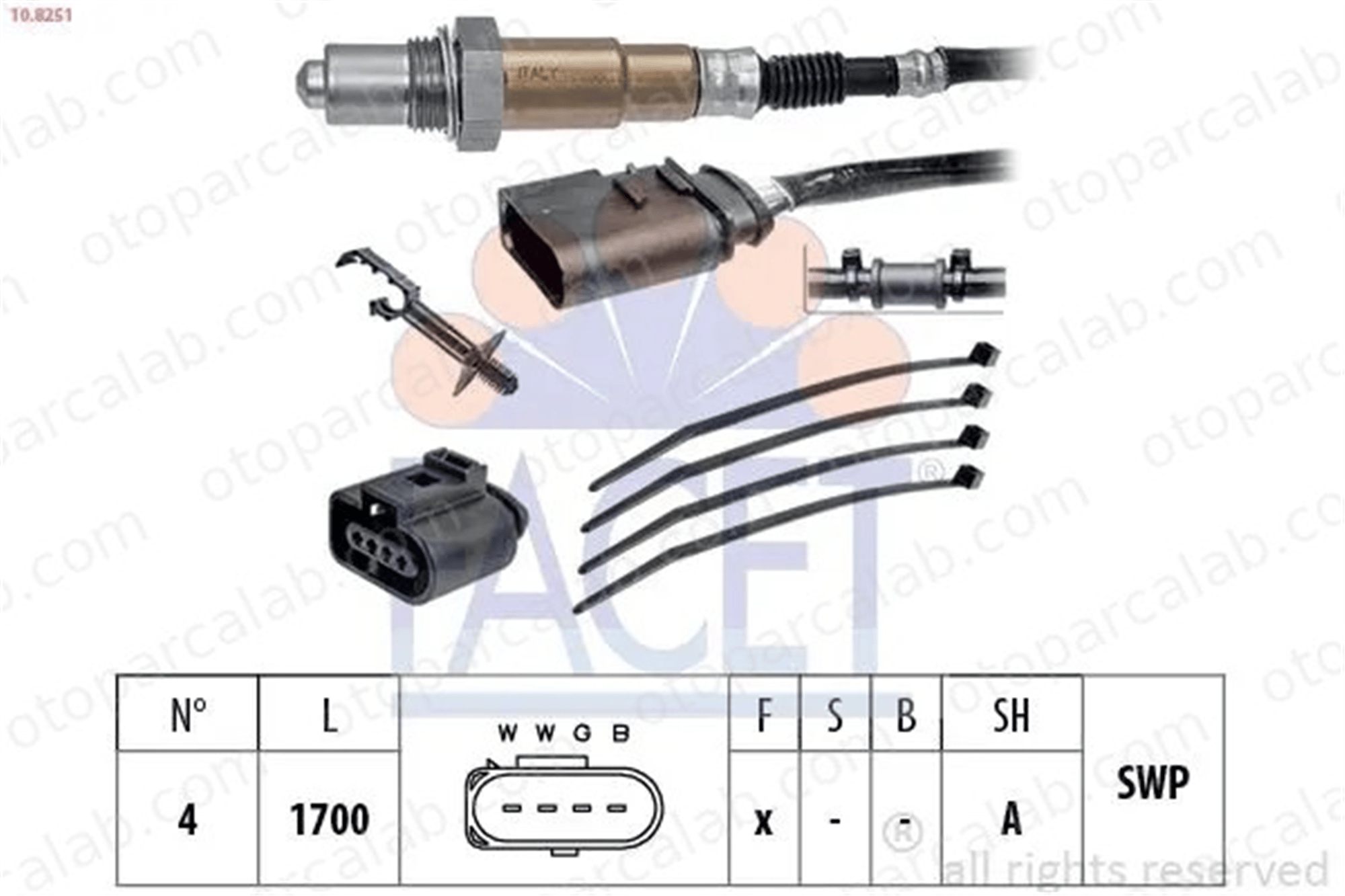 ZEGEN ZLS1074 Oksijen (Lambda) Sensörü VW BORA I BORA Variant 22906262AH 22906262AJ