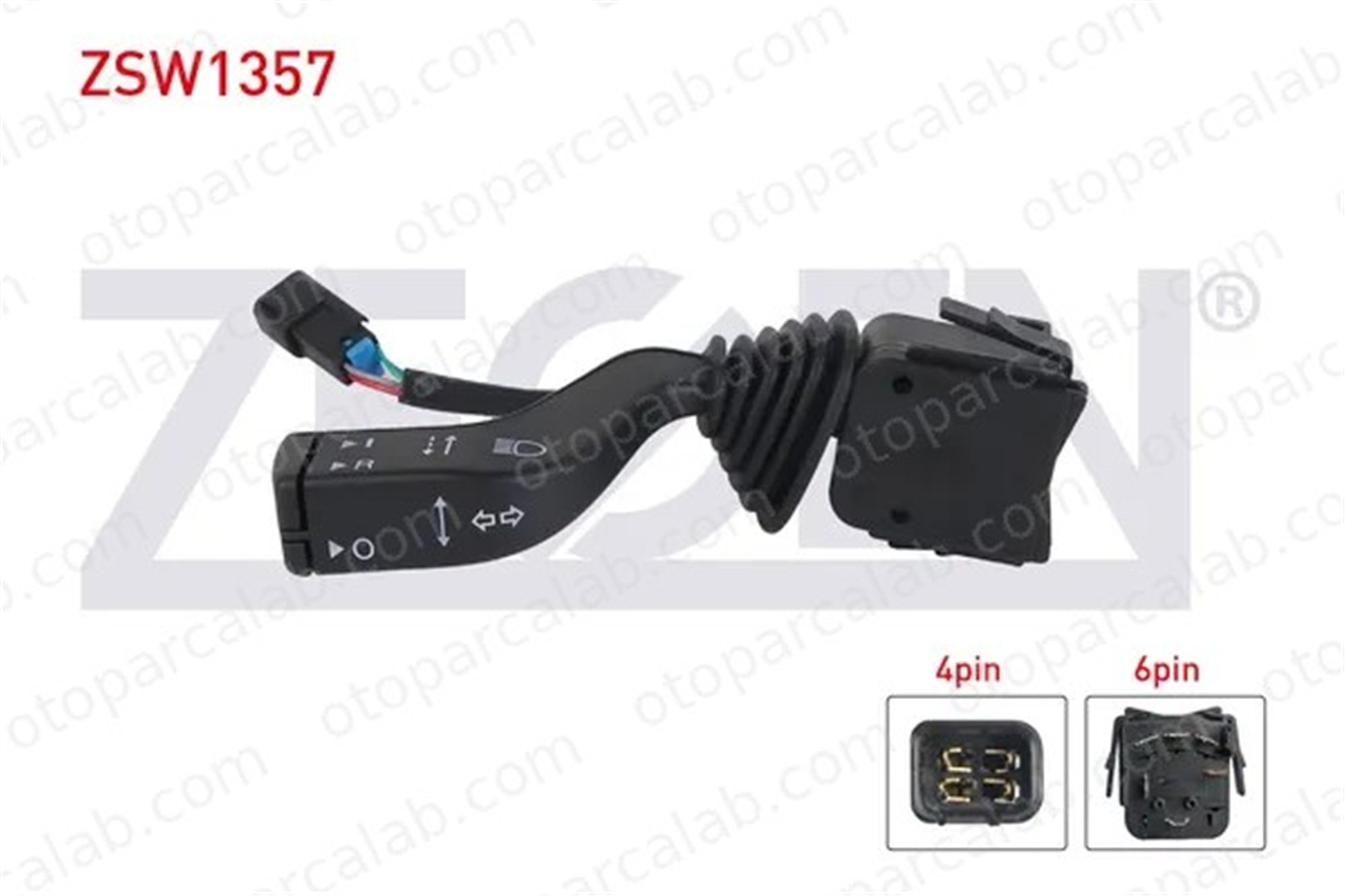 ZEGEN ZSW1357 Far Sinyal Kolu OPEL ASTRA G Station wagon ASTRA G Sedan 1241348 13142073