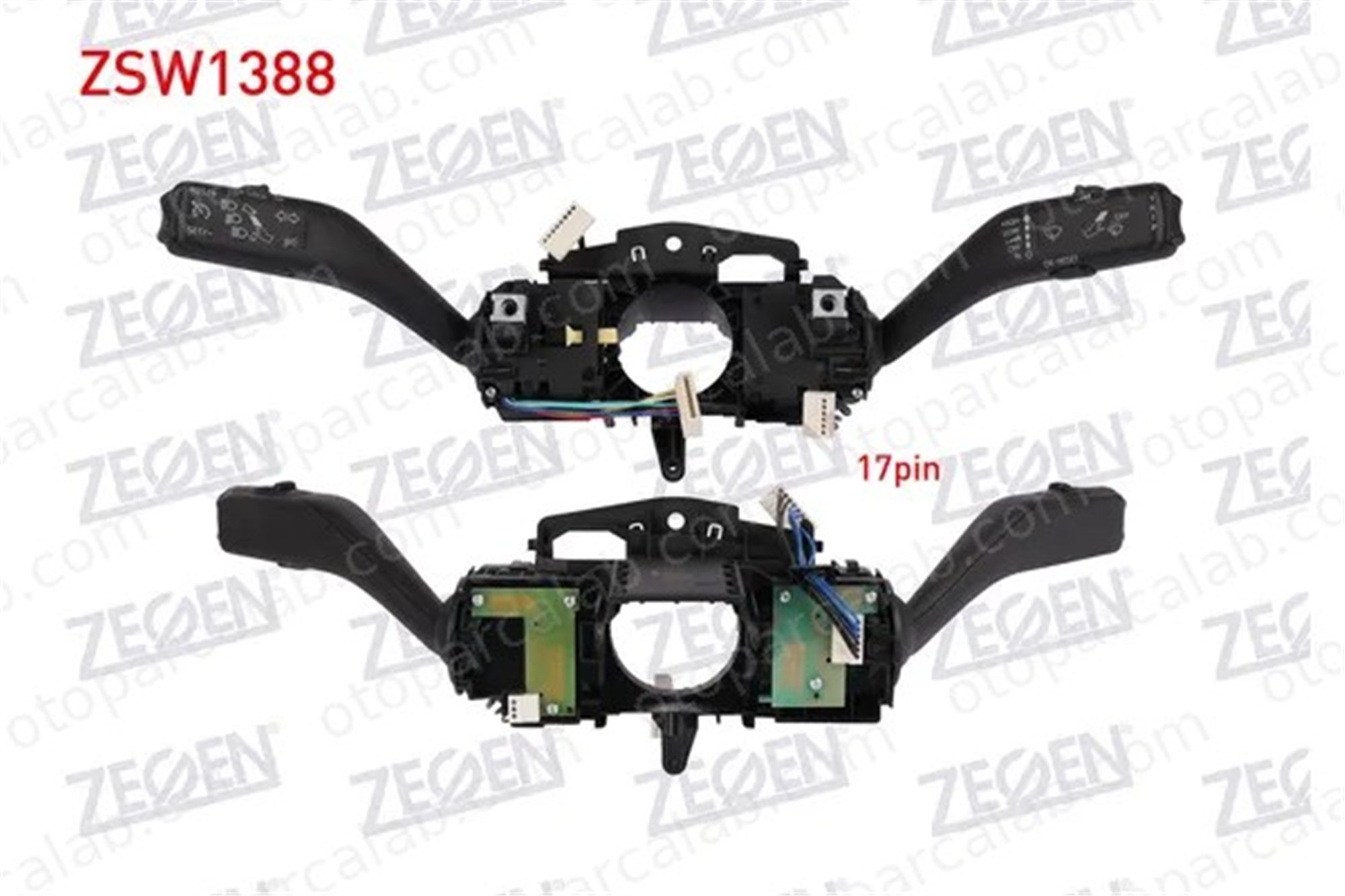 ZEGEN ZSW1388 Far Sinyal Kolu SKODA OCTAVIA II Combi VW GOLF VI 1K5953513L 1K5953507Q