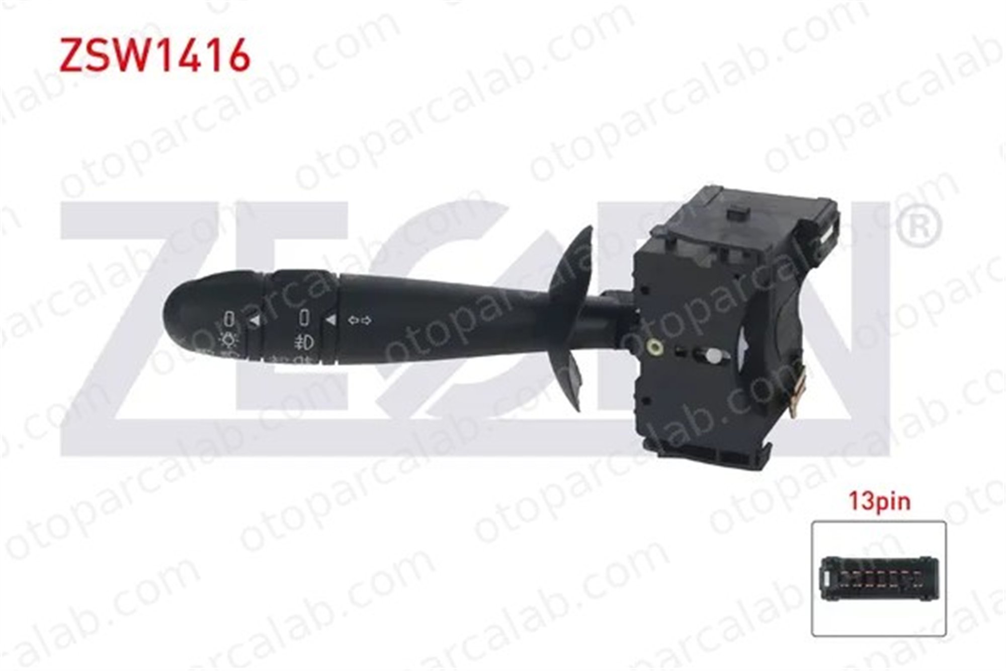 ZEGEN ZSW1416 Far Sinyal Kolu RENAULT TRAFIC II Panelvan/Van OPEL VIVARO A Minibüs/Otobüs 7701048913 7701050688