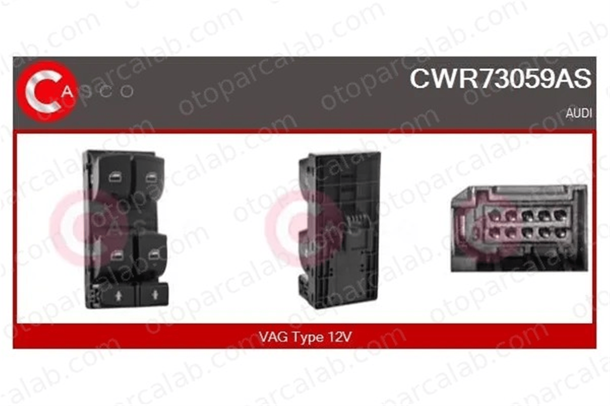 ZEGEN ZSW1669 Cam Açma Düğmesi Ön Sağ AUDI A6 C6 Avant A6 C6 4F0959851G