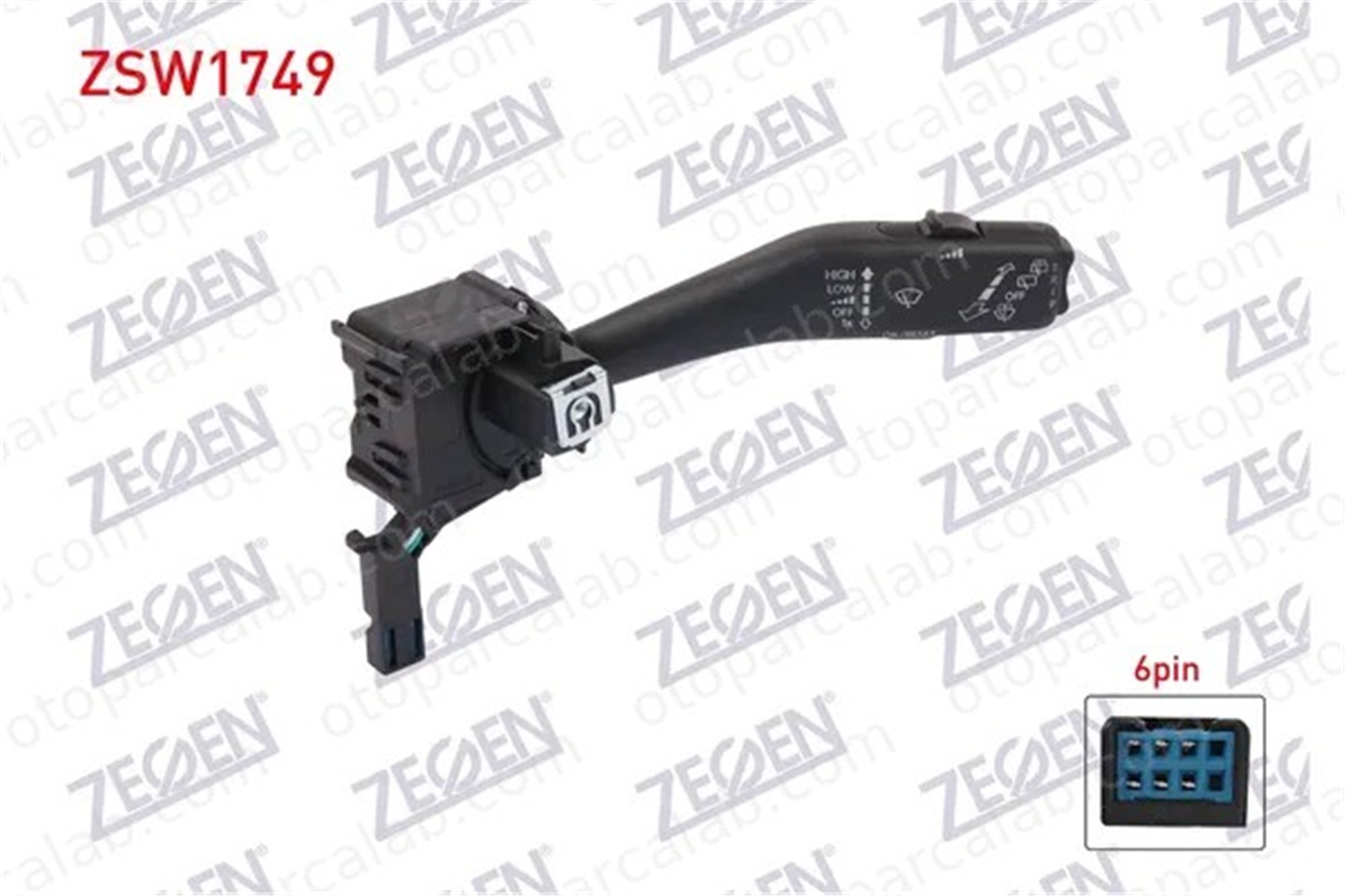 ZEGEN ZSW1749 Silecek Kumanda Kolu SKODA OCTAVIA II Combi AUDI A3 1K0953519A 1K0953519C