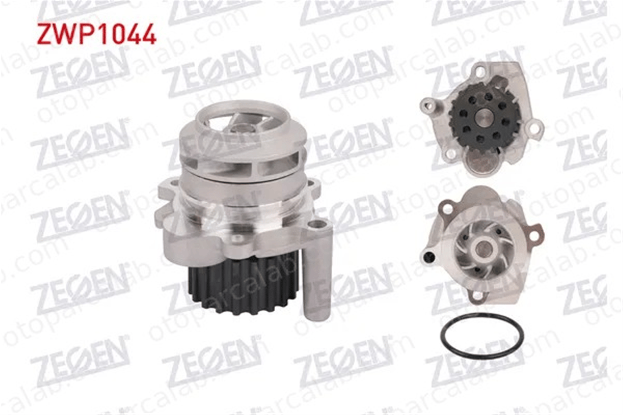 ZEGEN ZWP1044 Devirdaim Su Pompası AUDI A4 B8 Avant Q5 3L121011C 3L121011H