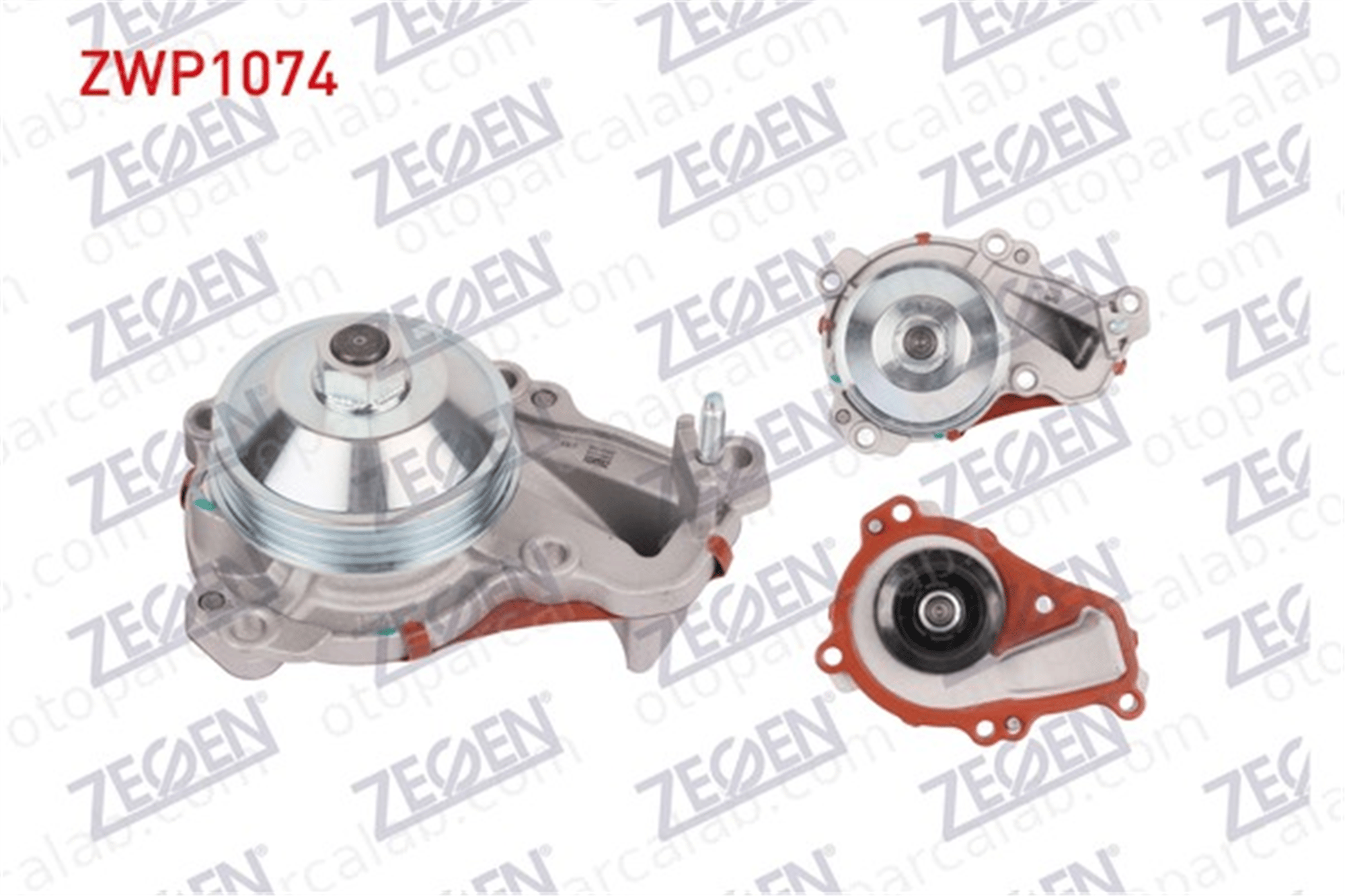 ZEGEN ZWP1074 Devirdaim Su Pompası CITROËN C3 III PEUGEOT 208 I 1635181780 3639521