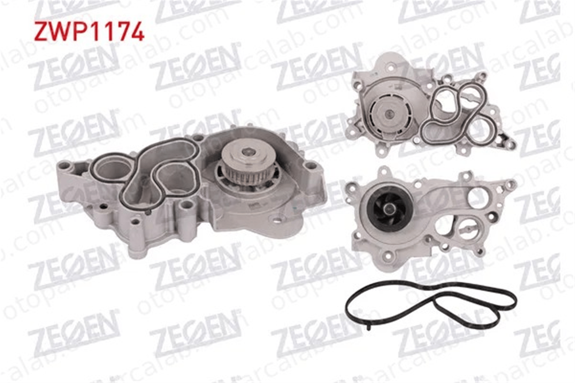 ZEGEN ZWP1174 Devirdaim Su Pompası SEAT IBIZA V VW POLO VI 4C121004F 4C121004J