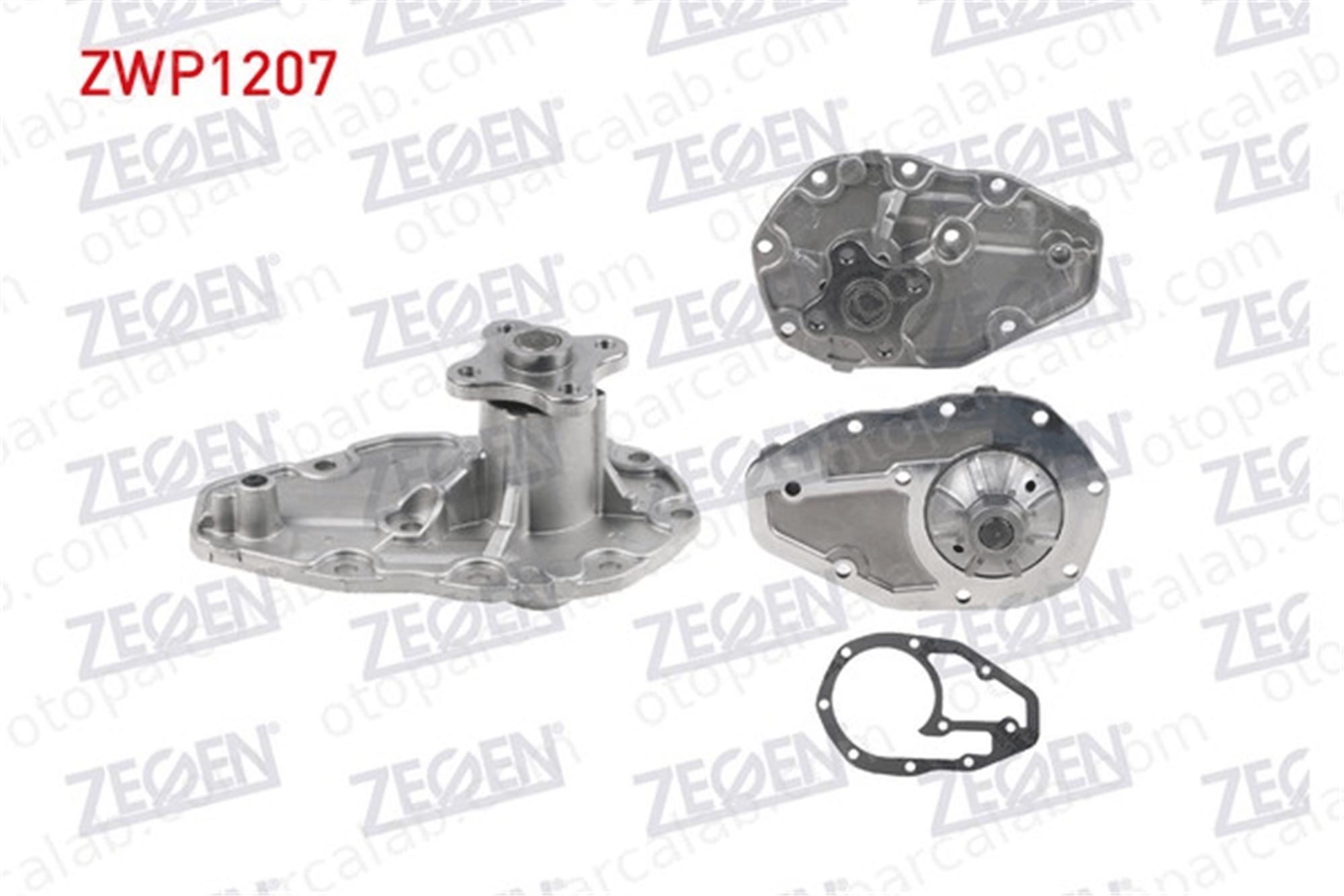 ZEGEN ZWP1207 Devirdaim Su Pompası VOLVO 340-360 RENAULT 12 260787 31009798