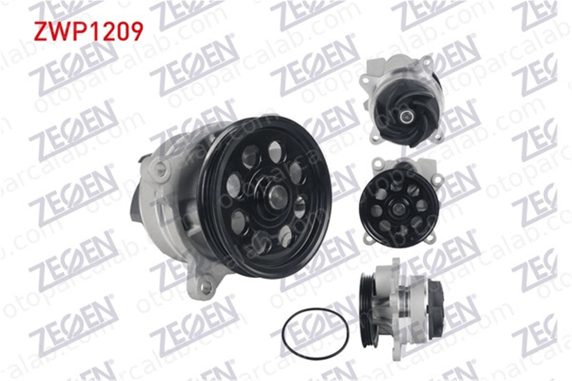 ZEGEN ZWP1209 Devirdaim Su Pompası FORD TRANSIT CUSTOM V362 Minibüs/Otobüs TRANSIT V363 Panelvan/Van 2007946 2210933