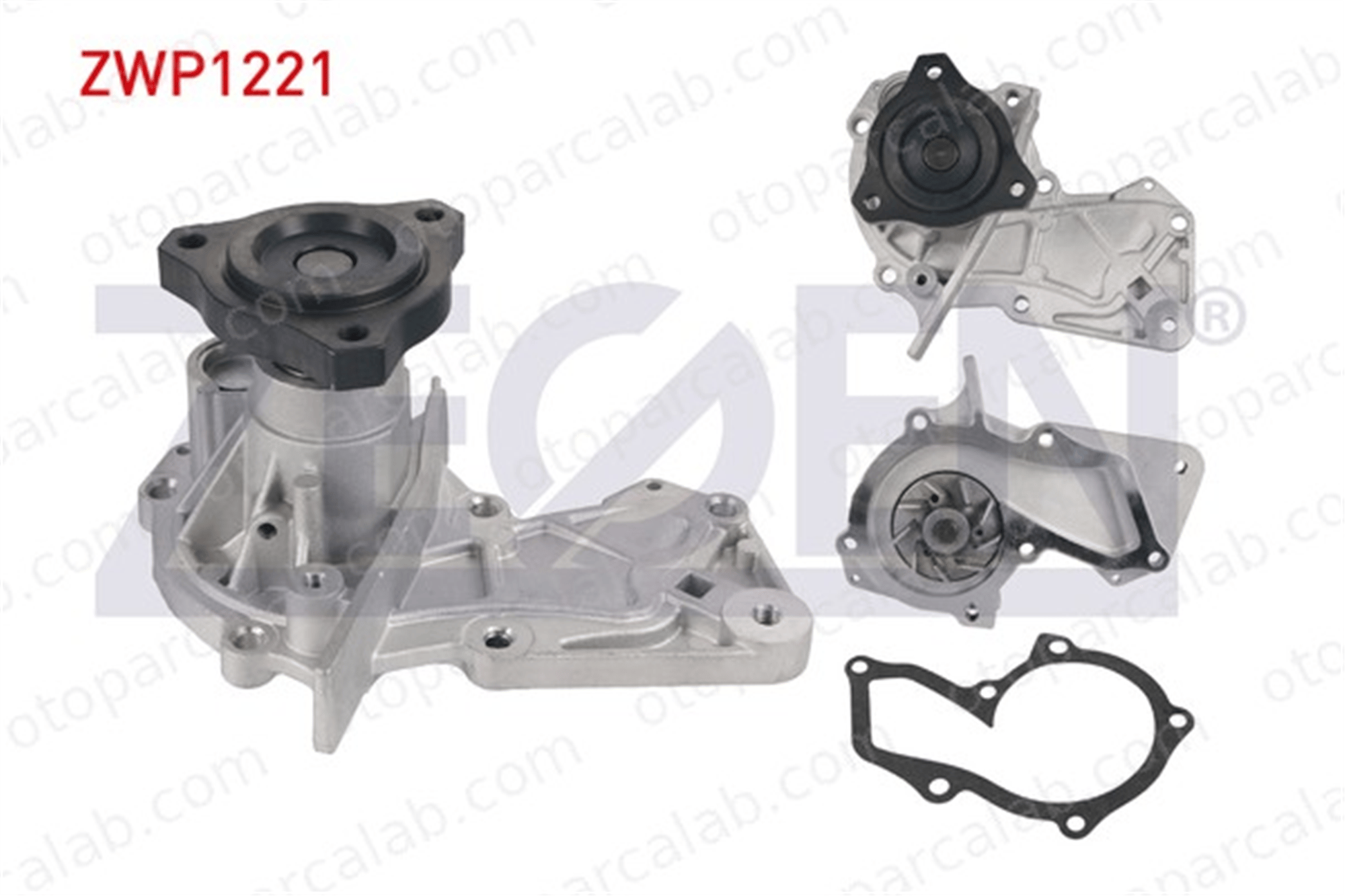 ZEGEN ZWP1221 Devirdaim Su Pompası FORD KUGA II KUGA II VAN 1801313 1935496