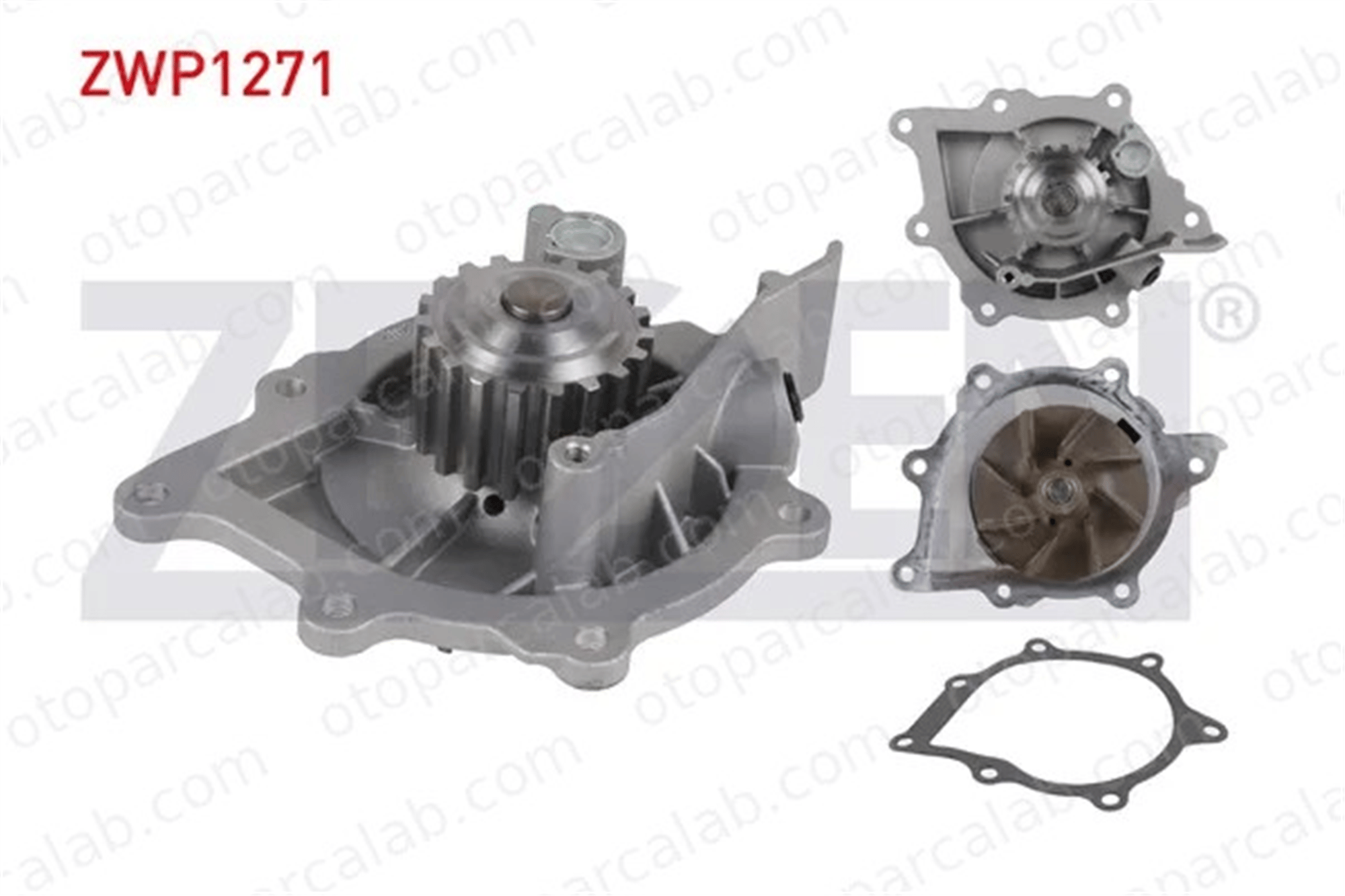 ZEGEN ZWP1271 Devirdaim Su Pompası CITROËN JUMPER Panelvan/Van JUMPER Platform şasi 1201H7 1201J6