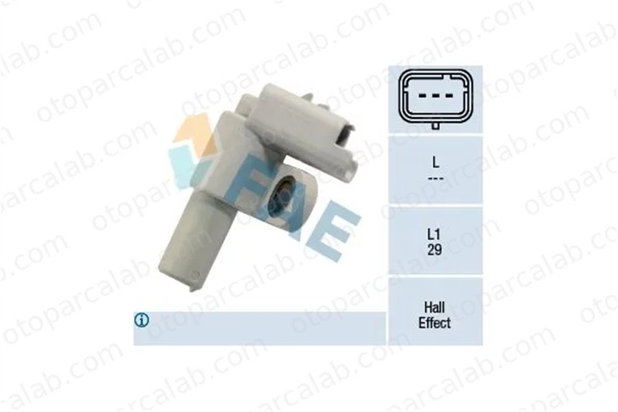 ZENON PE8684 Eksantrik Devir Sensörü CITROËN C8 JUMPY 1920QN LR004249