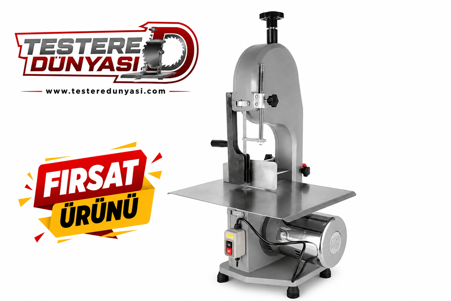 ET KEMİK KESME MAKİNASI 1,5 HP 220V