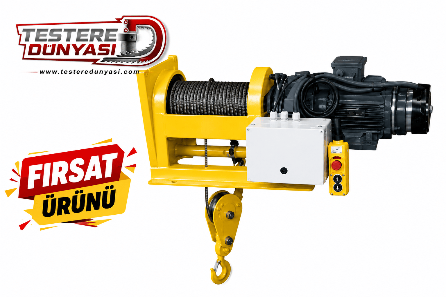 YÜK VİNÇ 1 TON ( 2 HAREKETLİ )