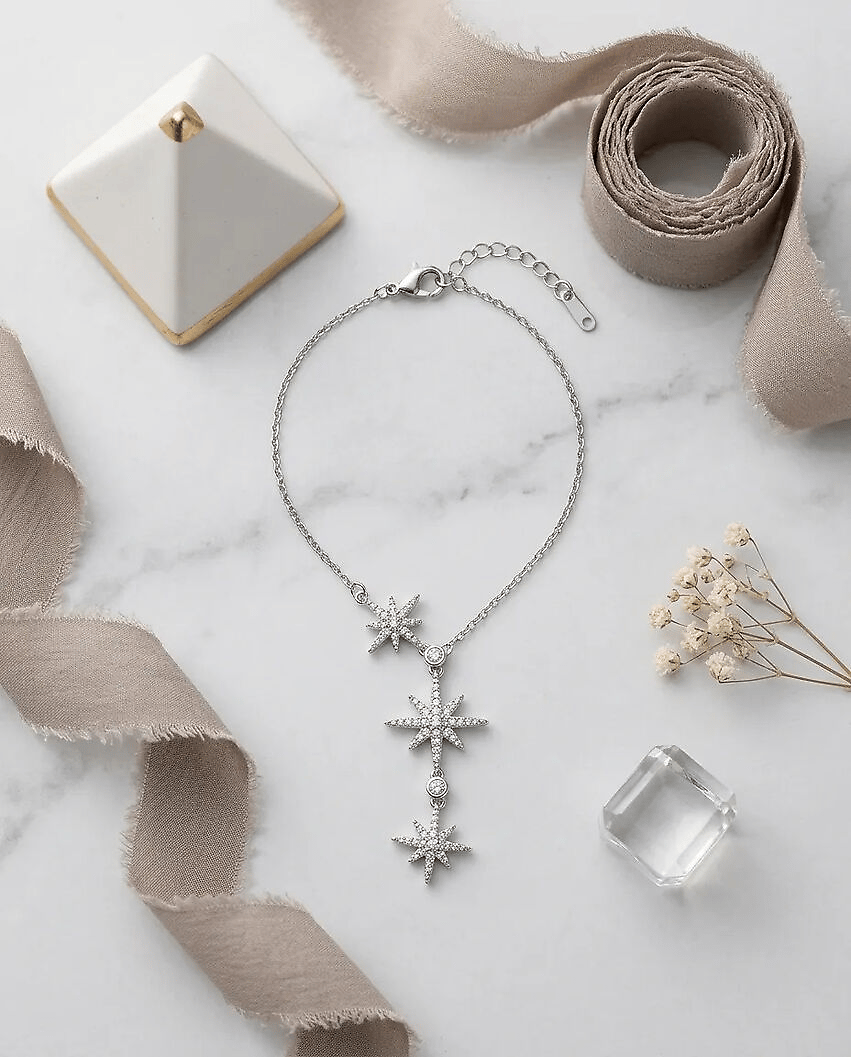 Çelik Kutup Yıldızı Bileklik