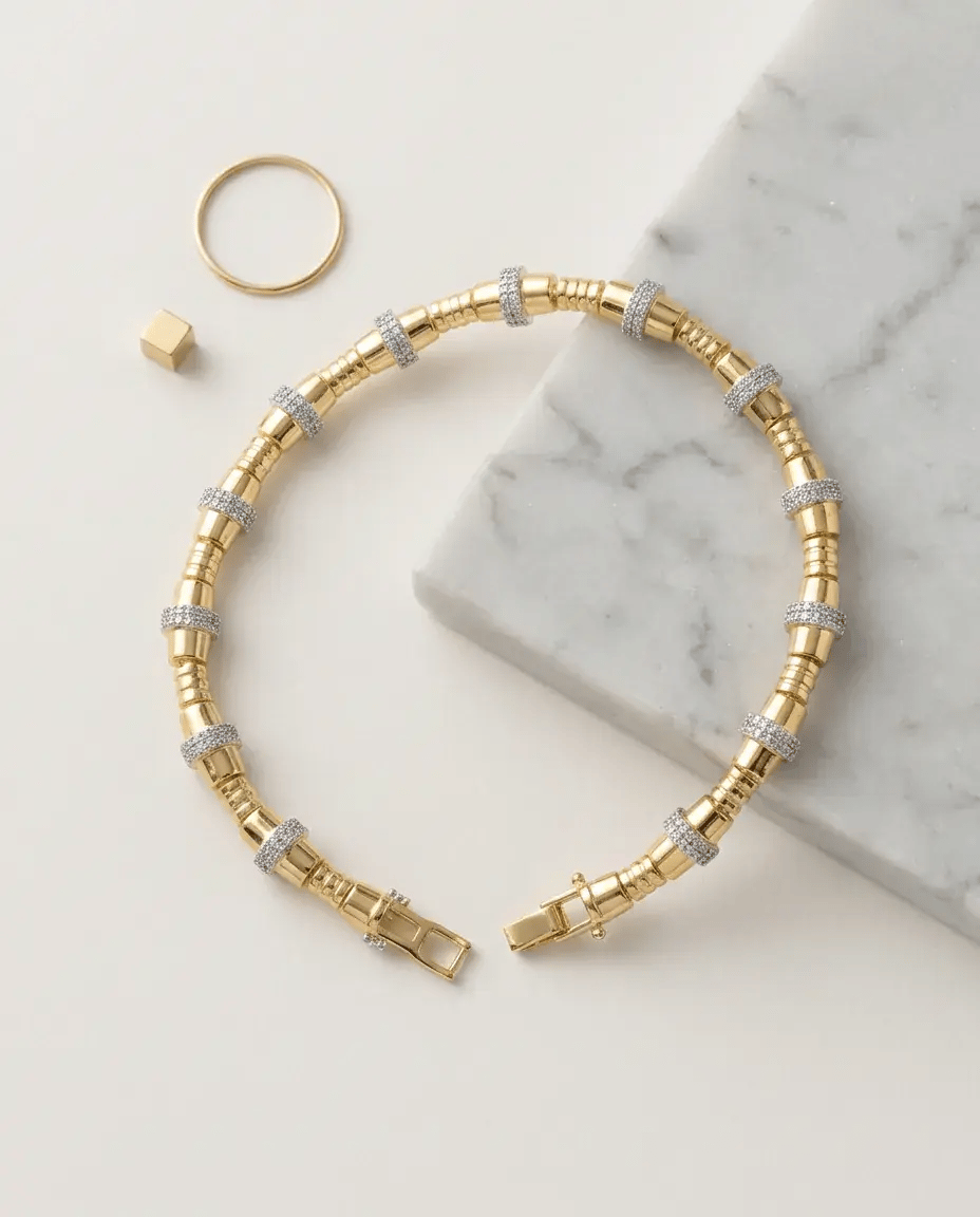 VIP 14K İnce Kemik Model Bileklik
