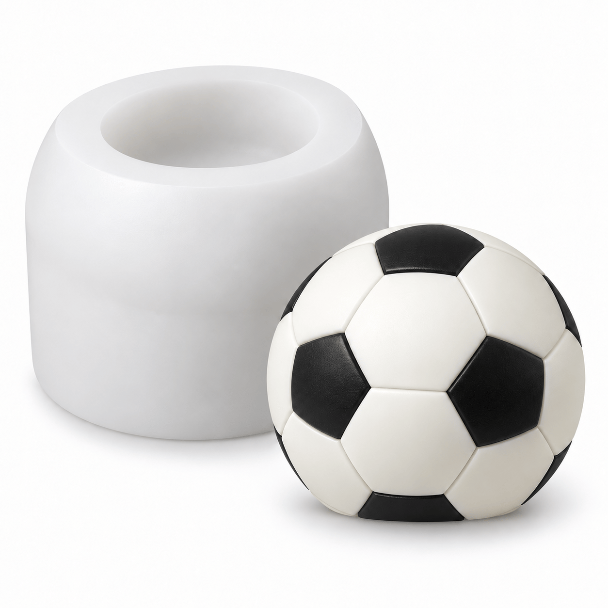 1446 -Futbol Topu Silikon Kalıp