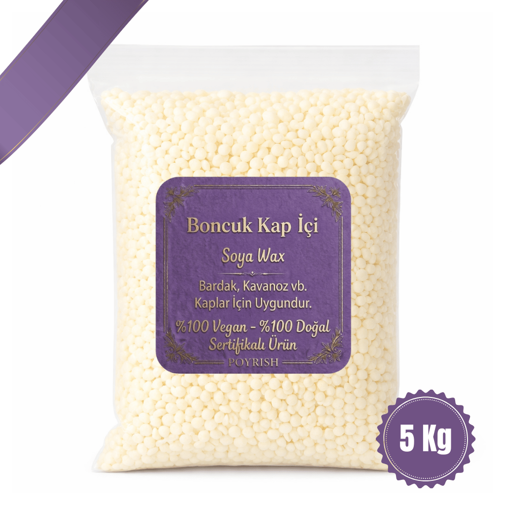 Boncuk Soya Wax 5 Kg. Kap İçi (PY2023)