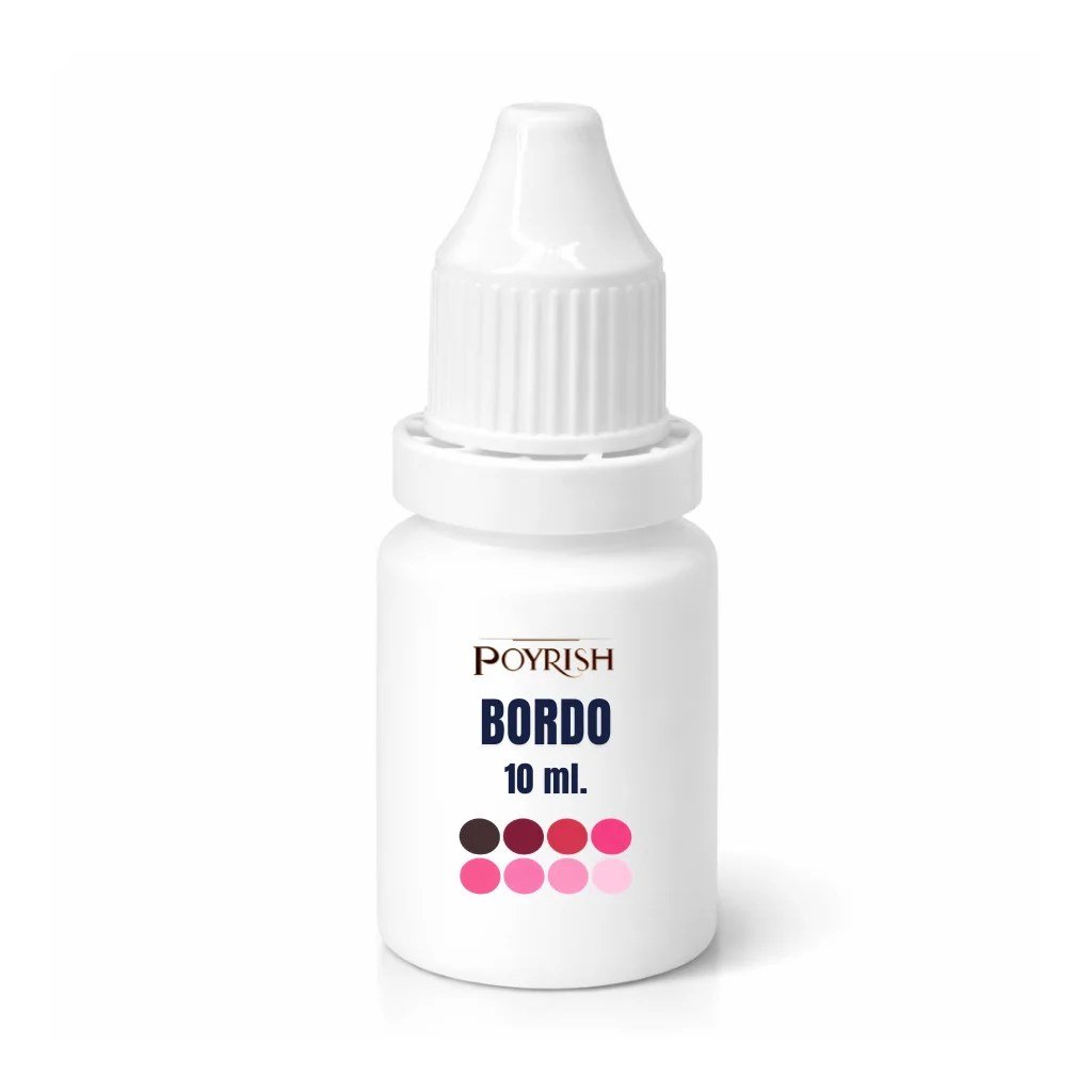 Bordo Sabun Boyası 10 ml.
