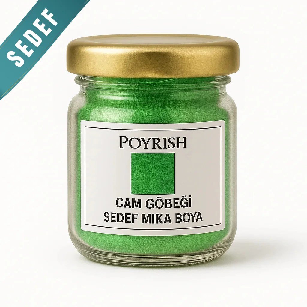Cam Göbeği Sedef Mika Boya 10 Gr.