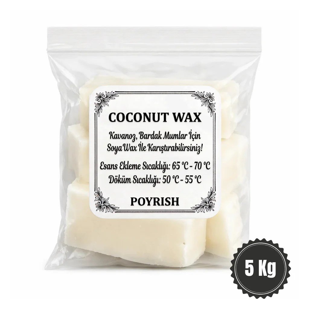 Coconut Wax 5 Kg. Hindistancevizi Yağı