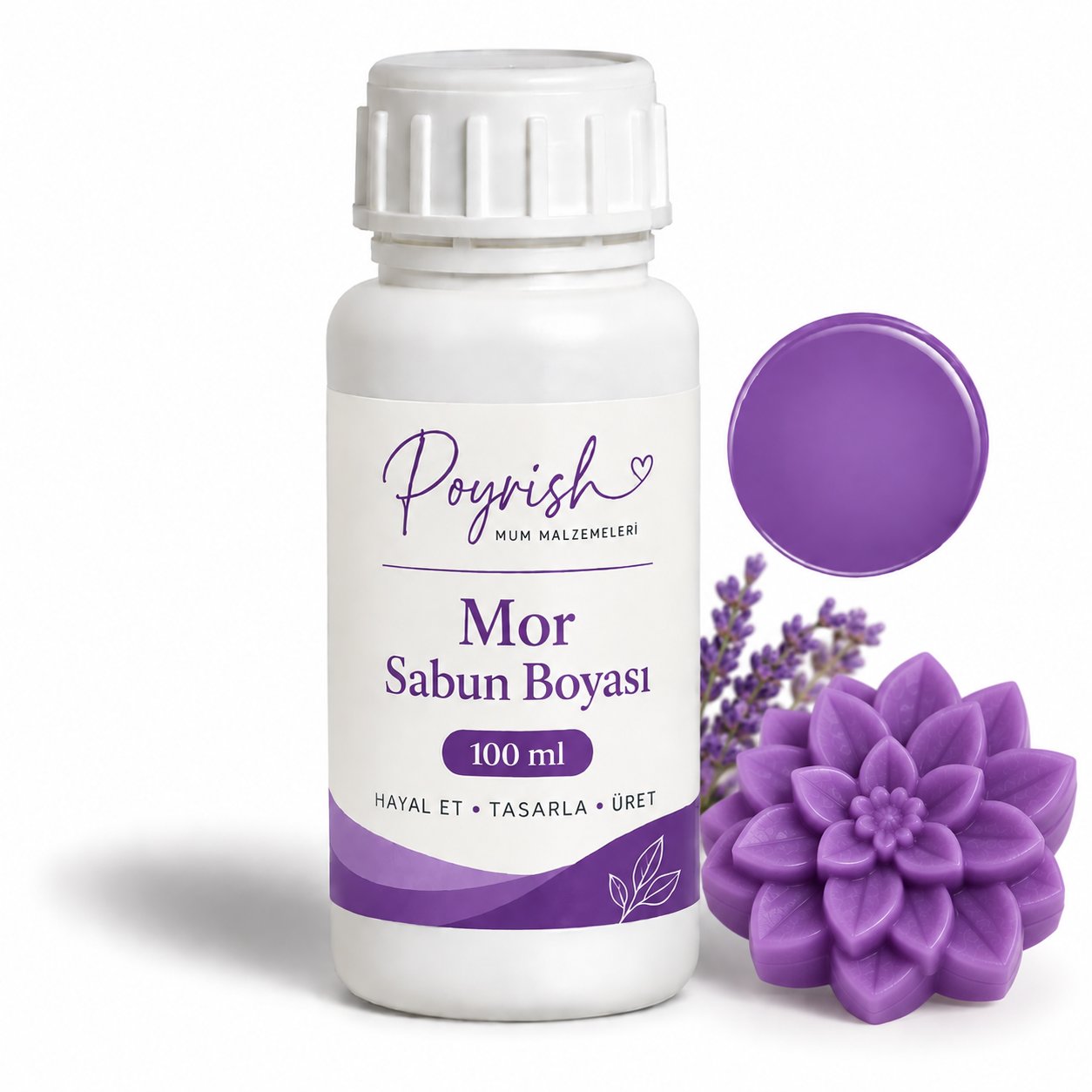 Mor Sabun Boyası 100 ml.