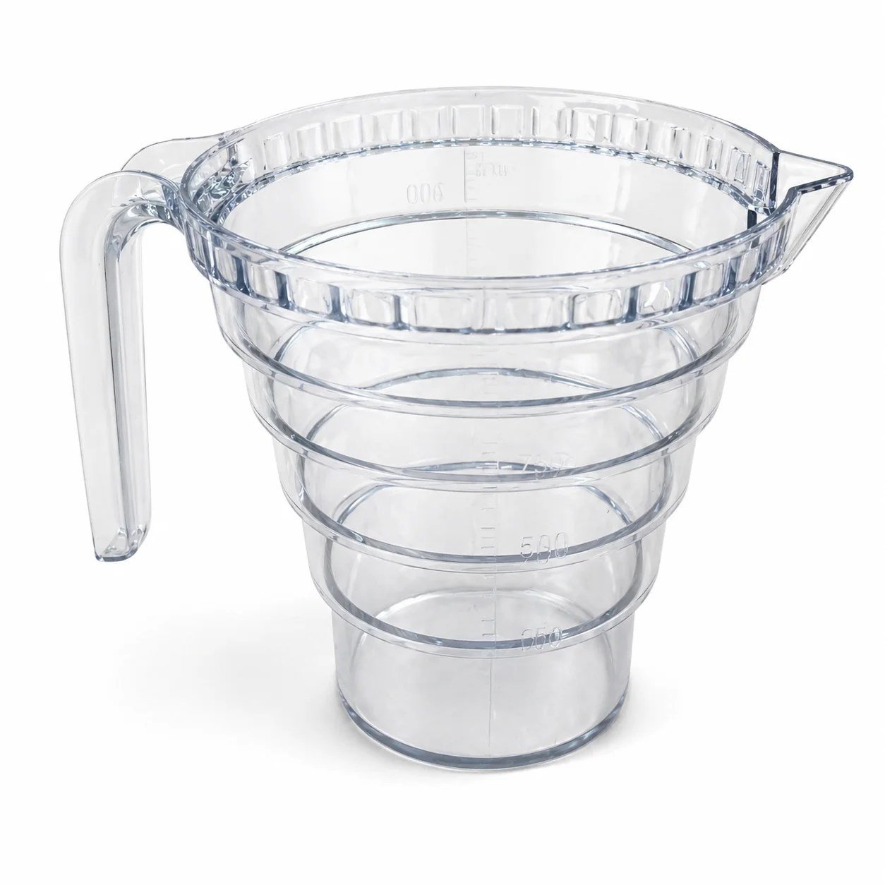 Plastik Kulplu Beher 500 ml.