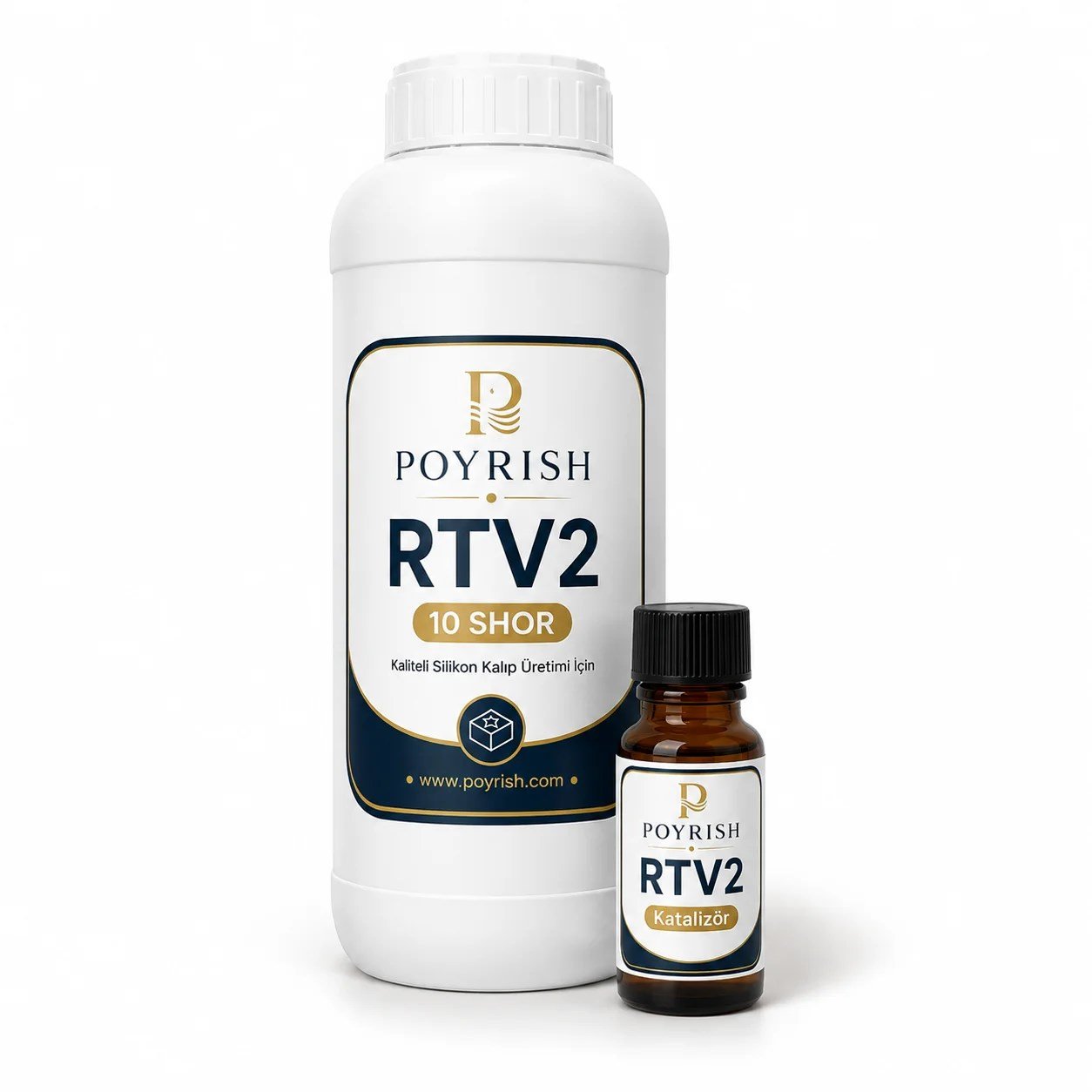 RTV2 10 Shor - 1 Kg. Profesyonel Silikon Kalıp Üretimi İçin