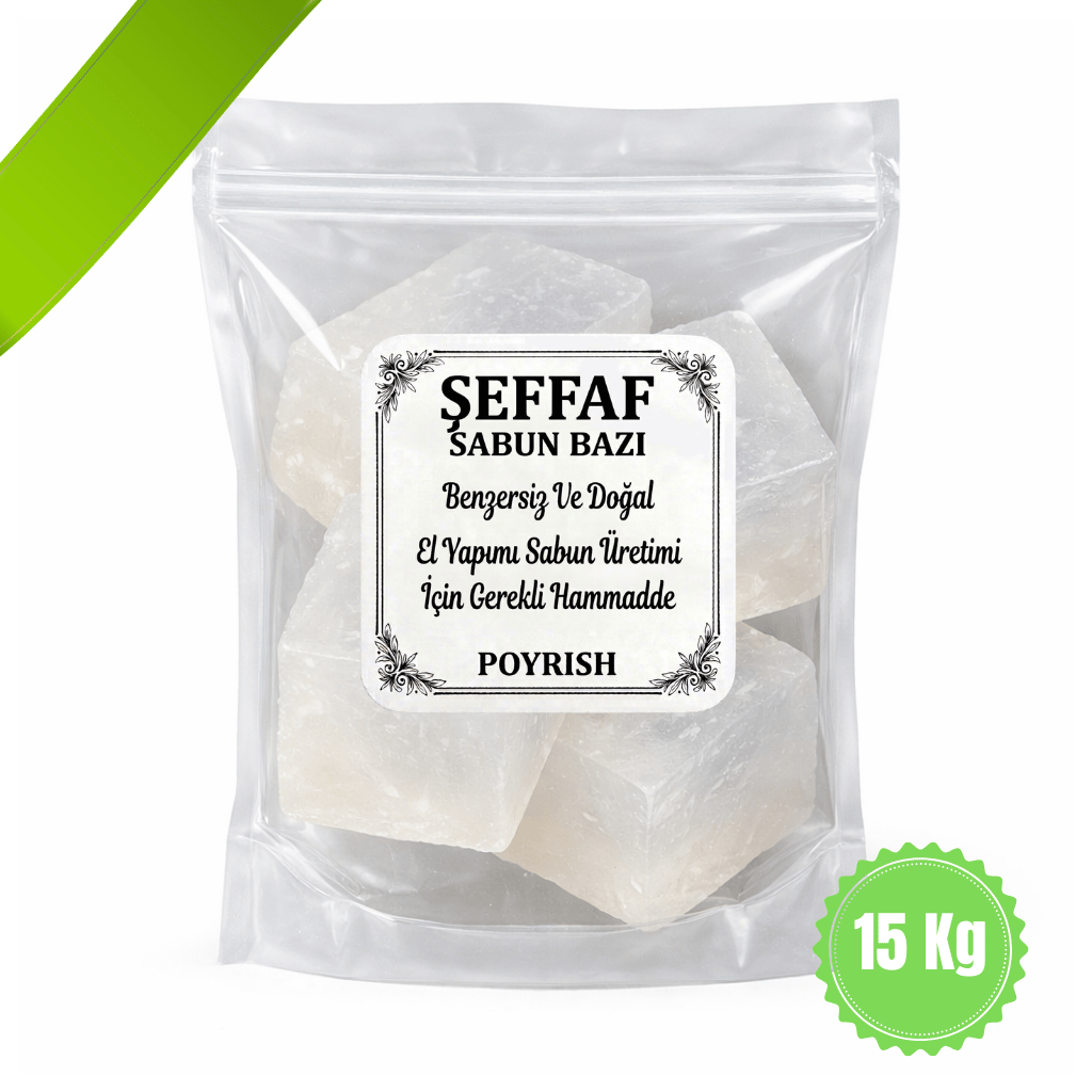 Şeffaf Sabun Bazı - 15 Kg.