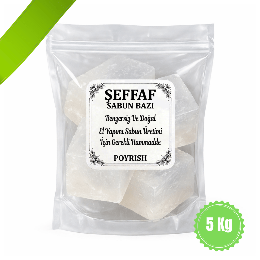 Şeffaf Sabun Bazı - 5 Kg.
