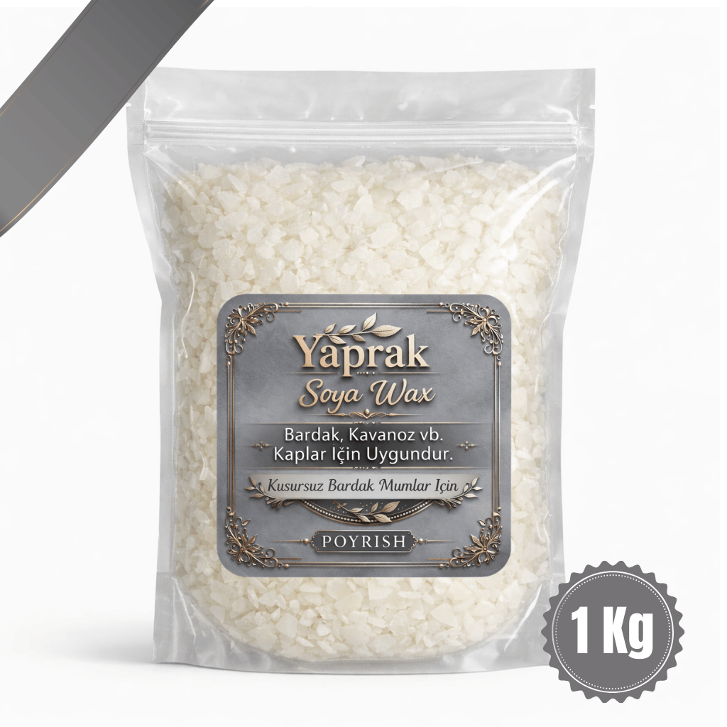 Soya Wax A Kalite 1 Kg. Yaprak Formda